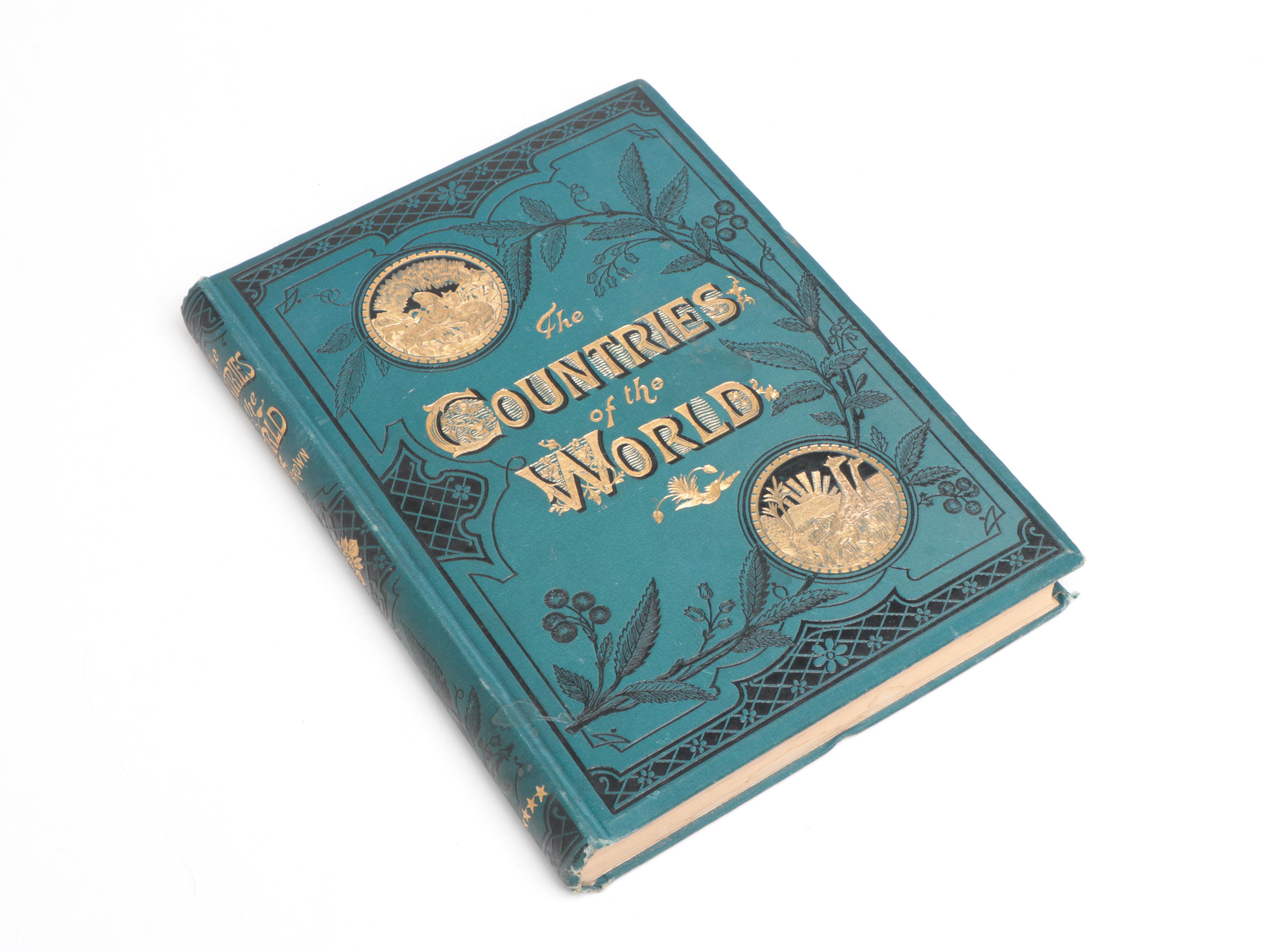 Illustrated "The Countries of the World" Six-Volume Set by Robert Brown