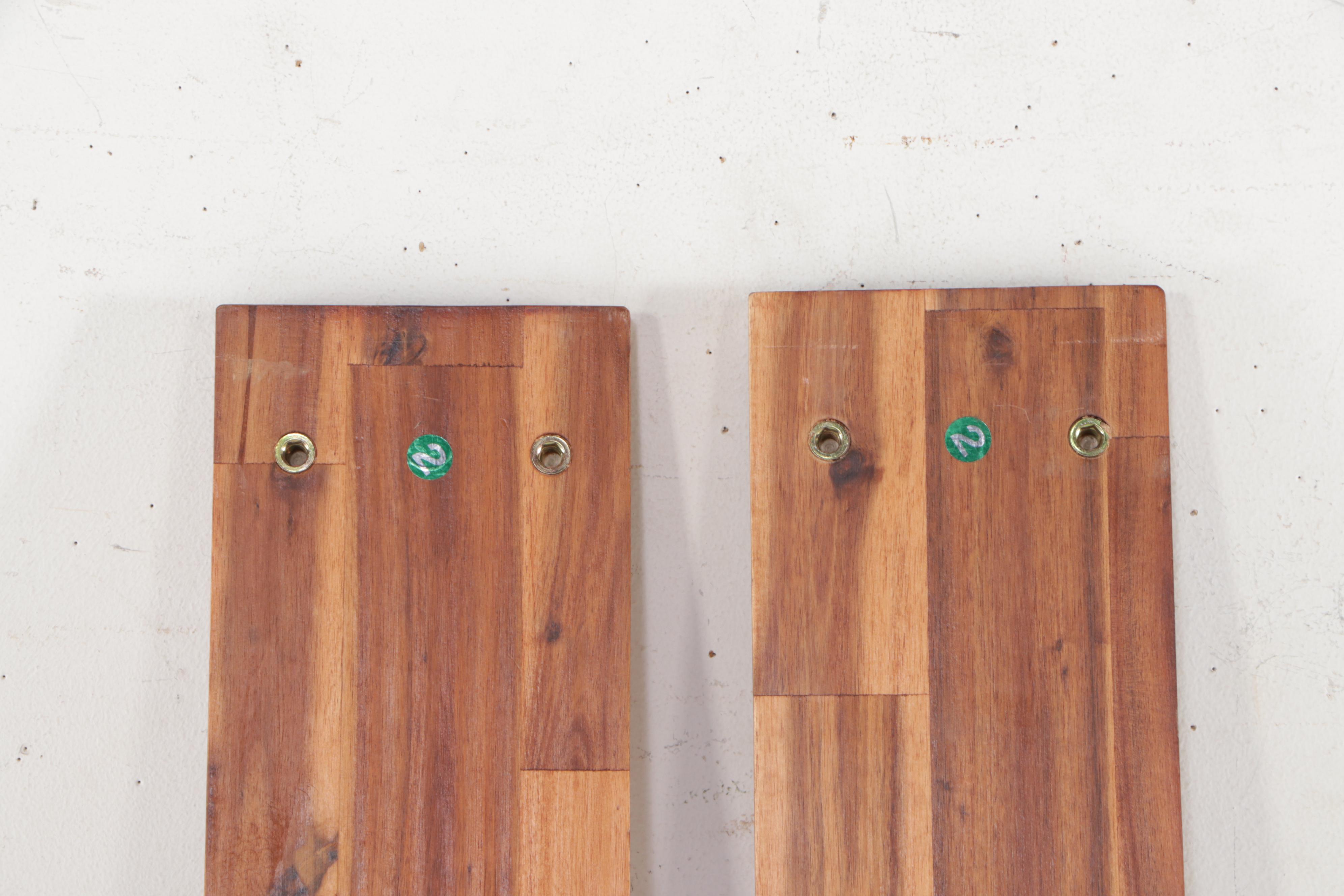 Danish Modern Style Wooden Bed Frame