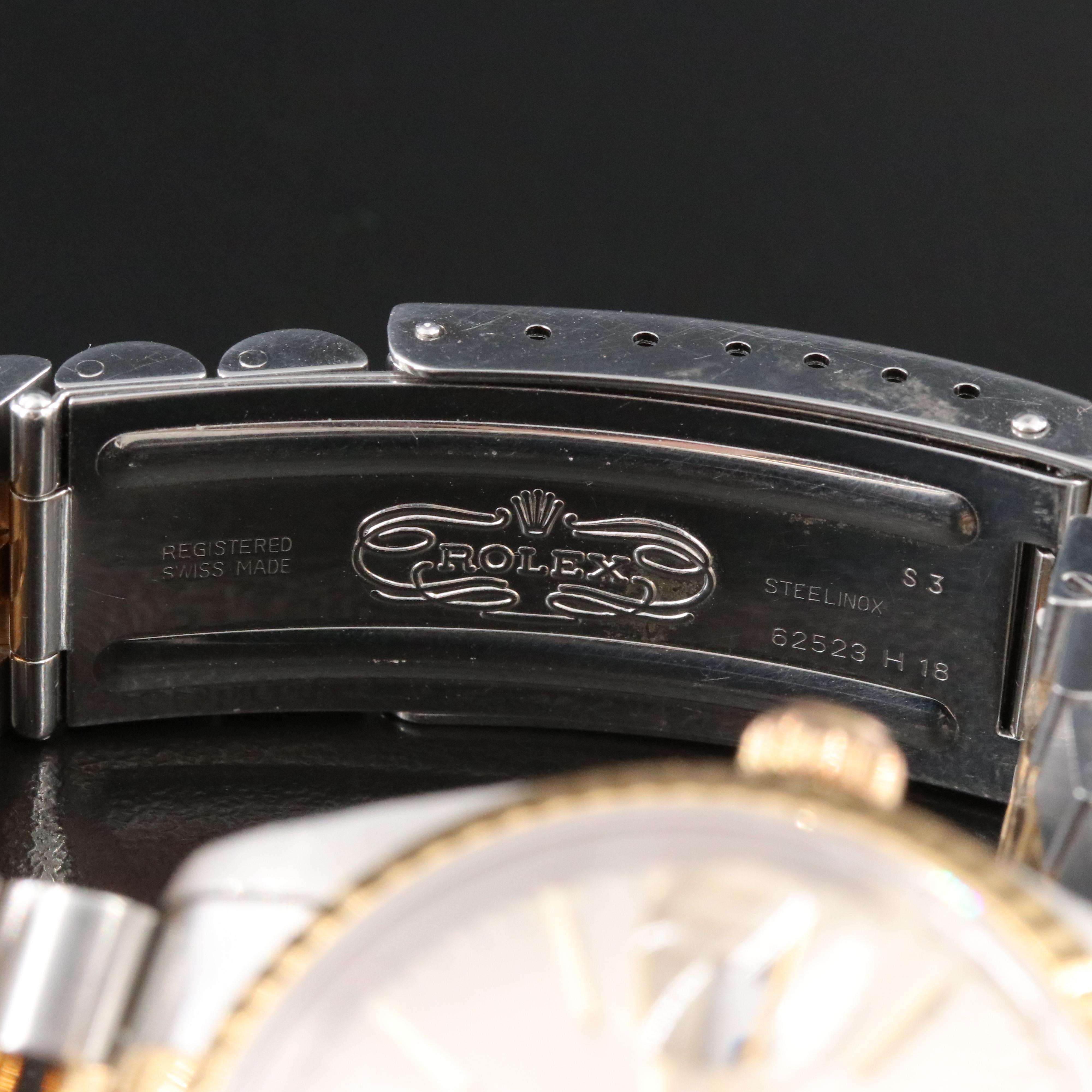 1991 Rolex Datejust 36 16233 Watch