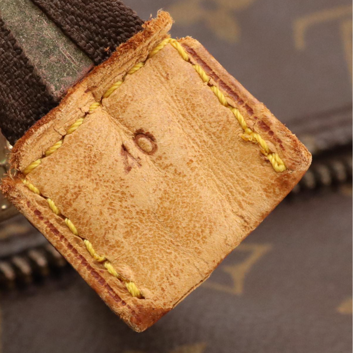 Louis Vuitton Cruiser 40 Travel Bag in Monogram Canvas and Vachetta Leather