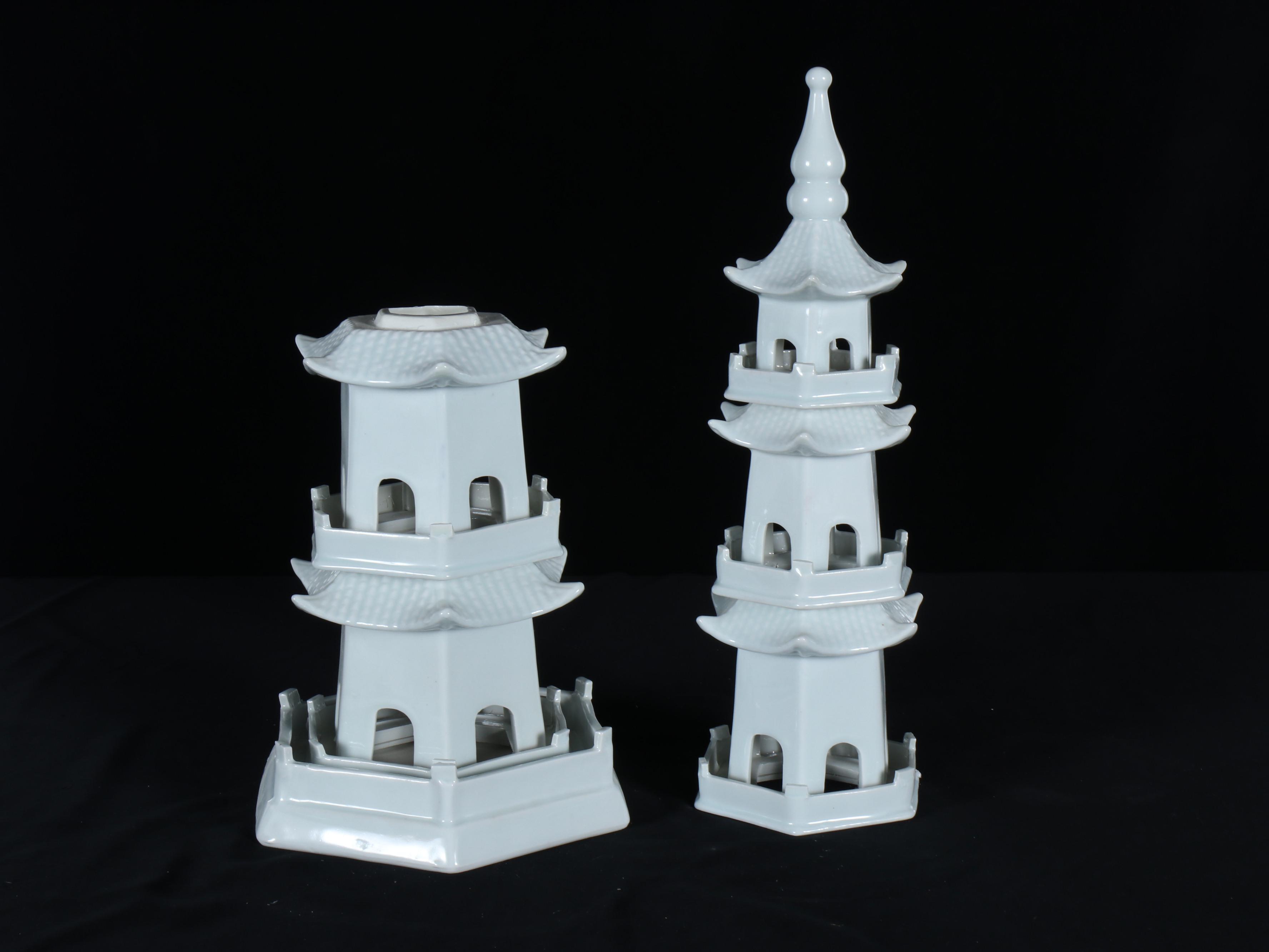 Chinese Dehua Porcelain Five-Story Pagoda