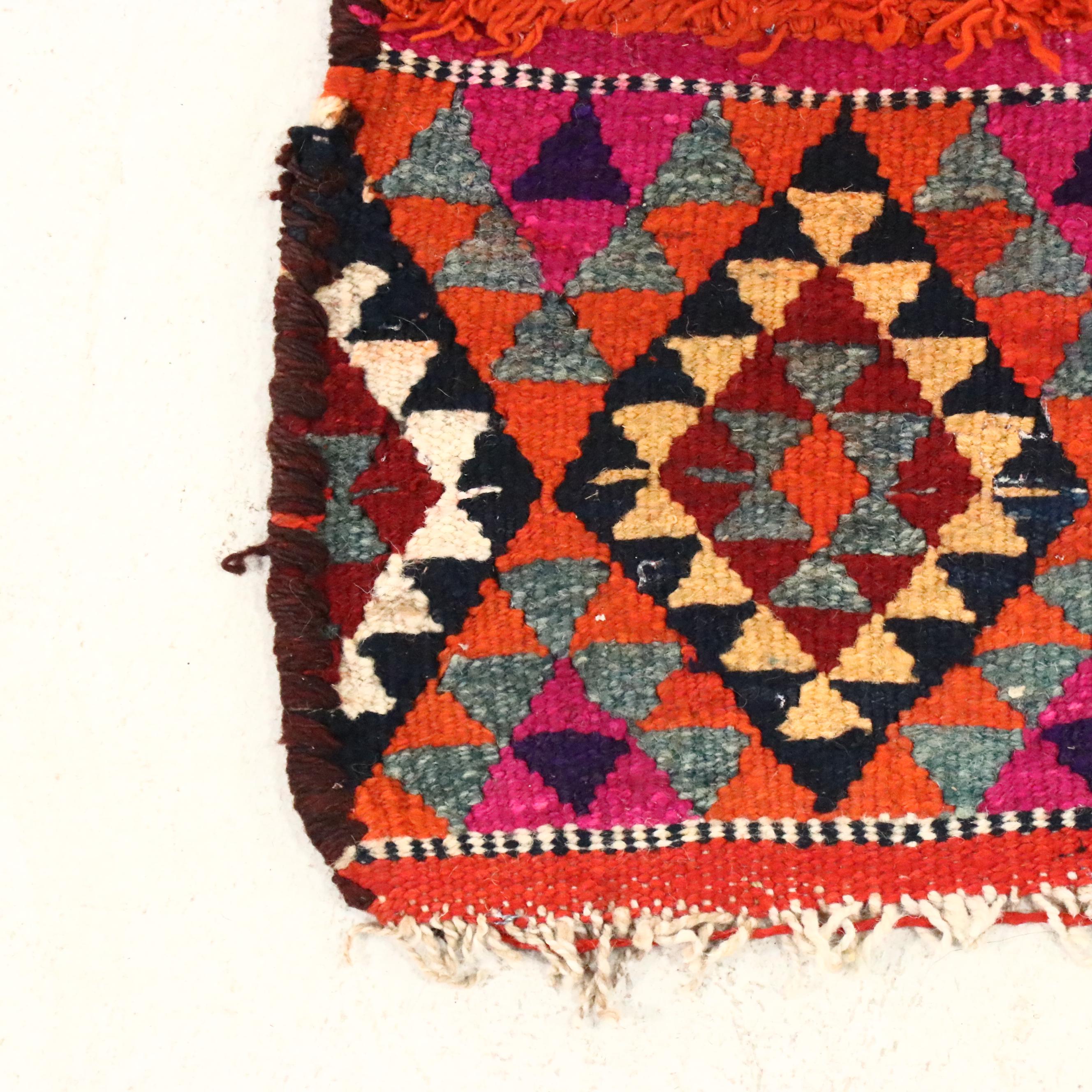 2'9 x 9'11 Hand-Knotted Moroccan Berber Carpet Runner