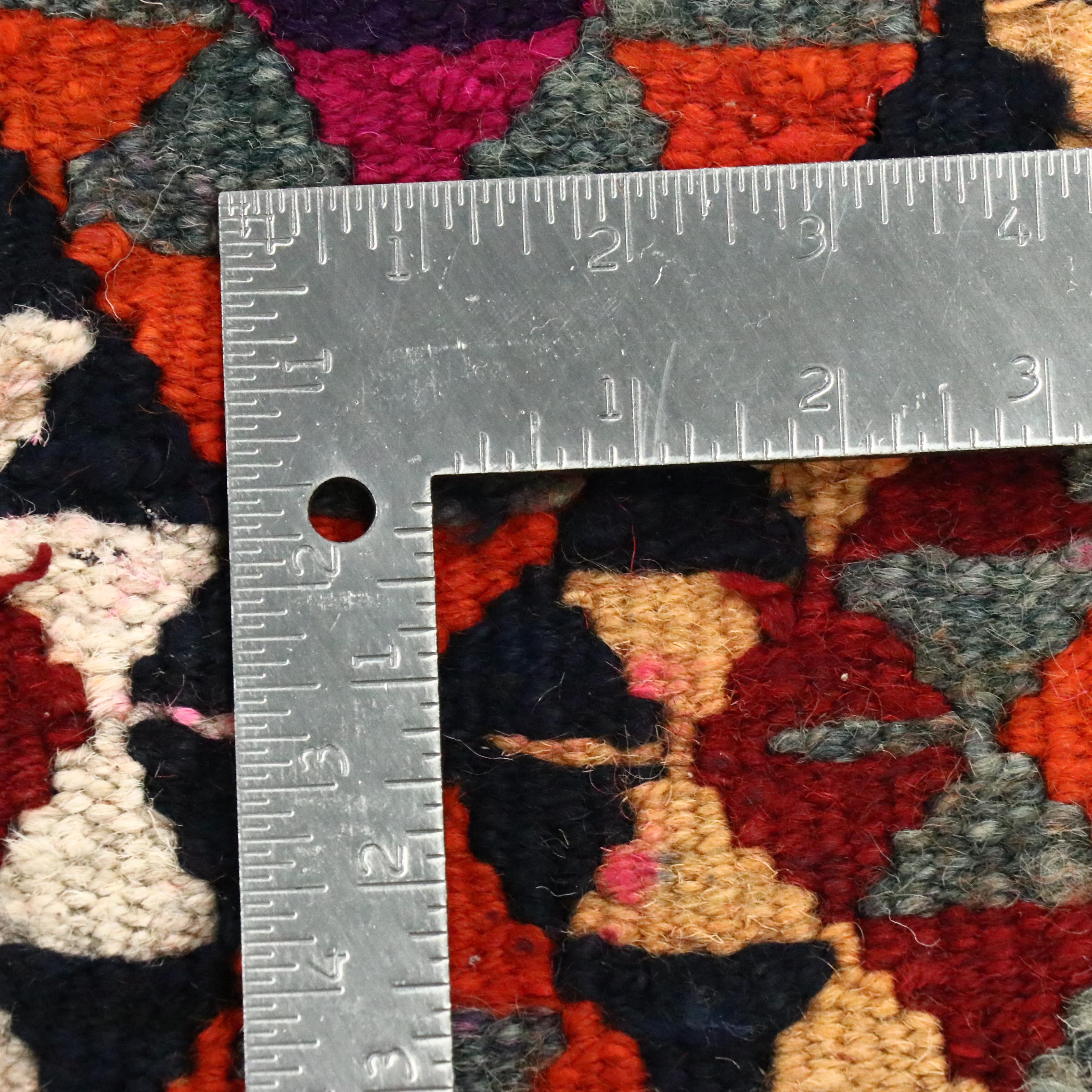 2'9 x 9'11 Hand-Knotted Moroccan Berber Carpet Runner