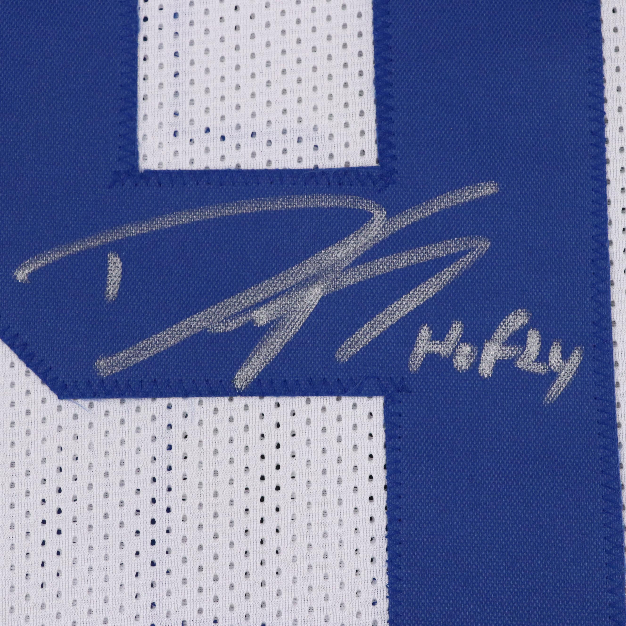 Dwight Freeney Signed “HOF 24” Indianapolis Colts Football Jersey, JSA