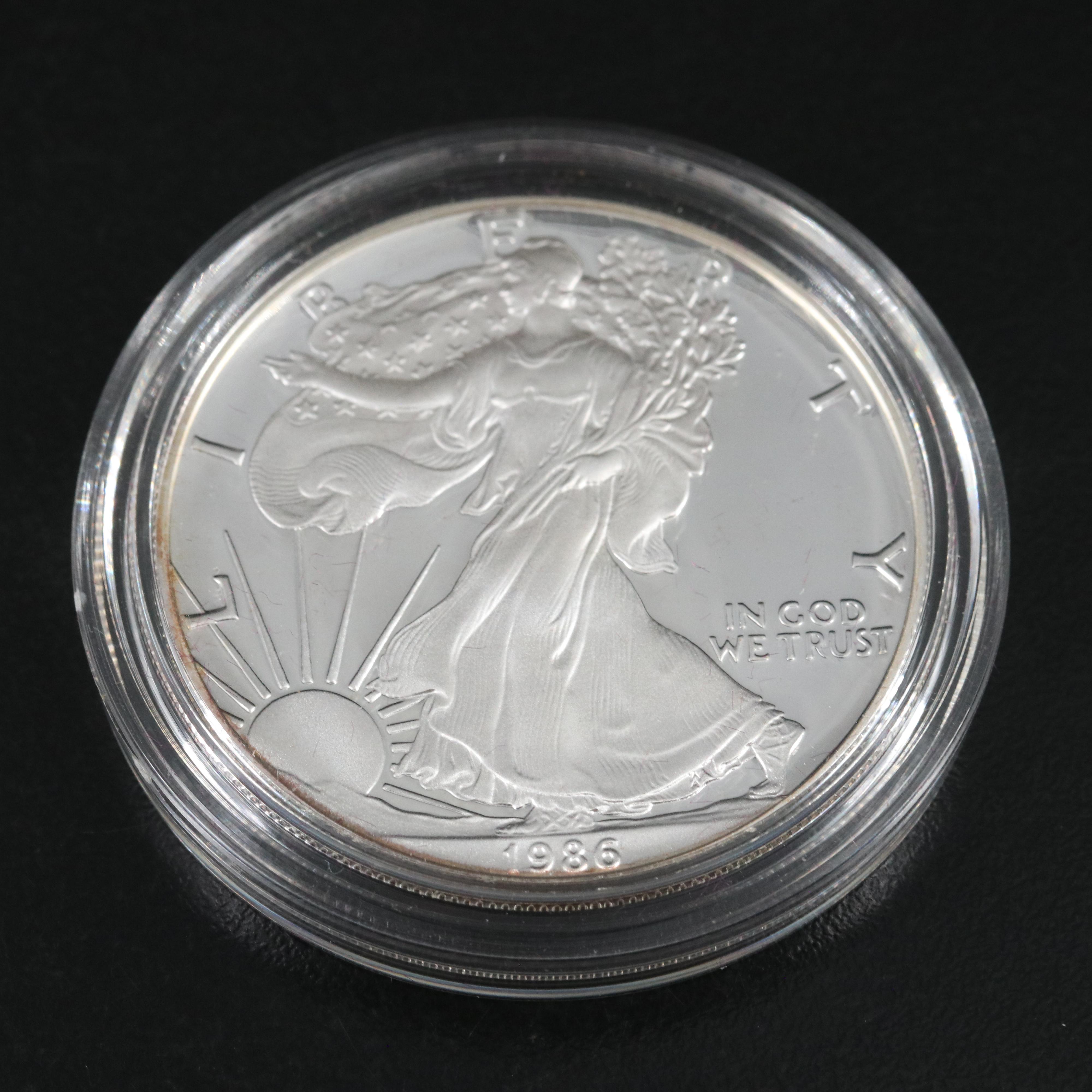 1986-S $1 U.S. Silver Eagle Proof Coin