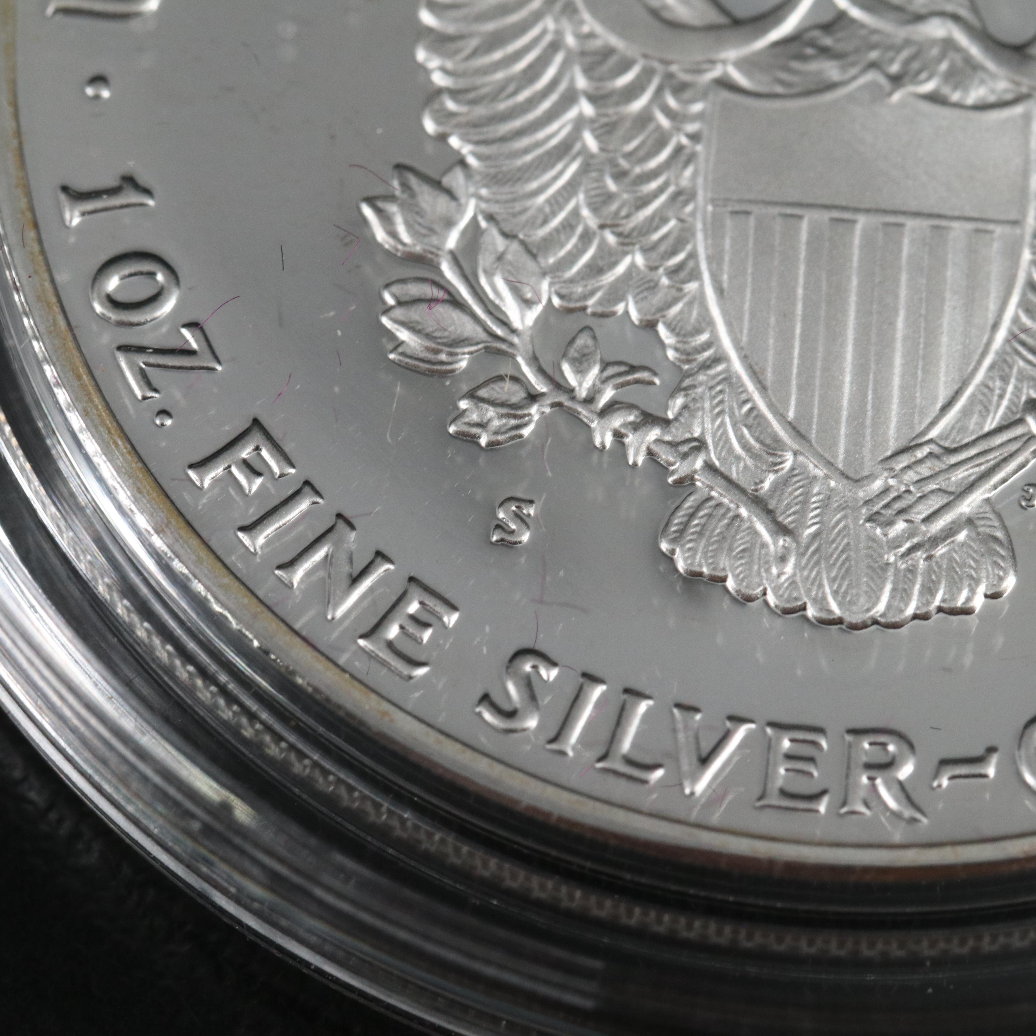 1986-S $1 U.S. Silver Eagle Proof Coin