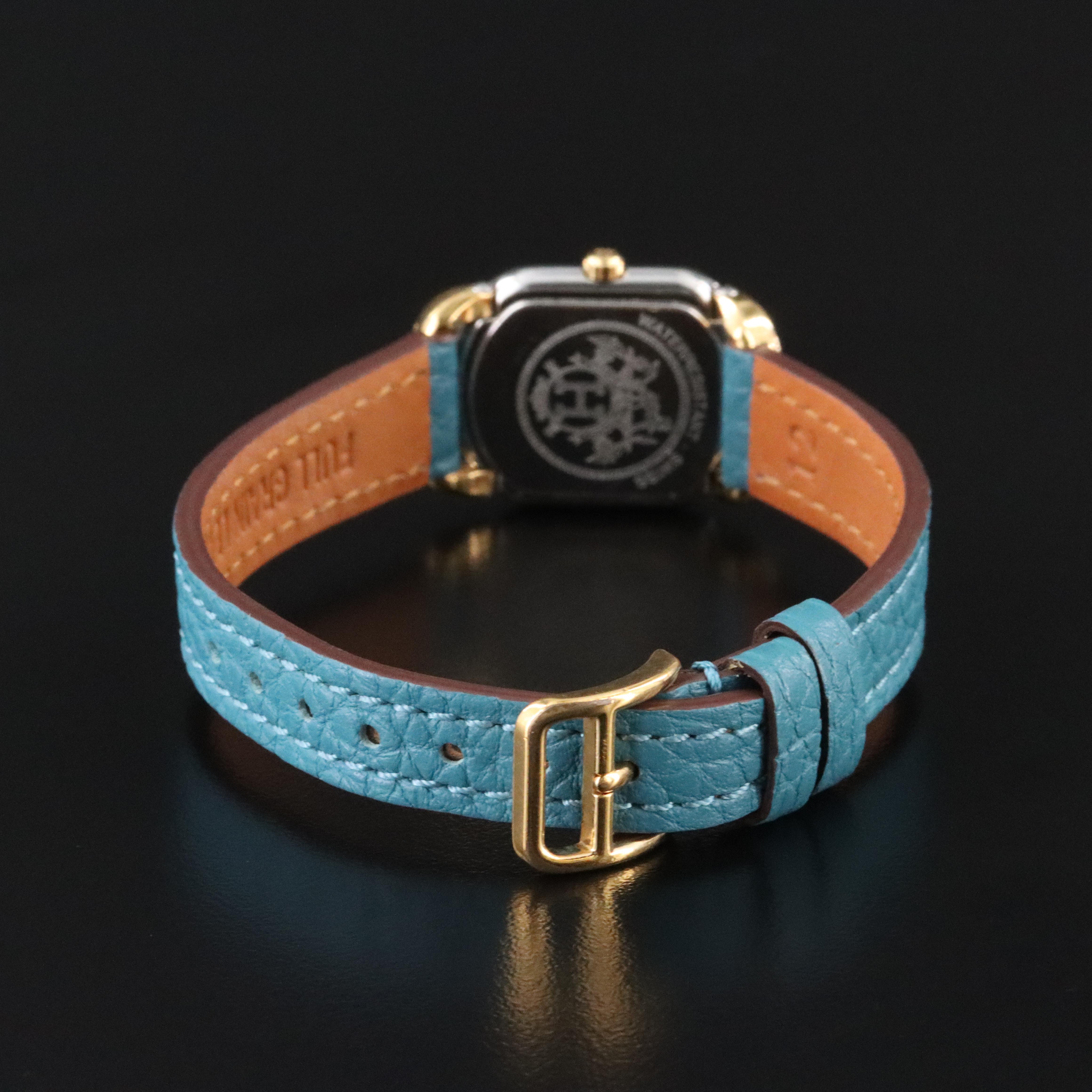 Hermés Rallye 77.03 Two Tone Quartz Watch