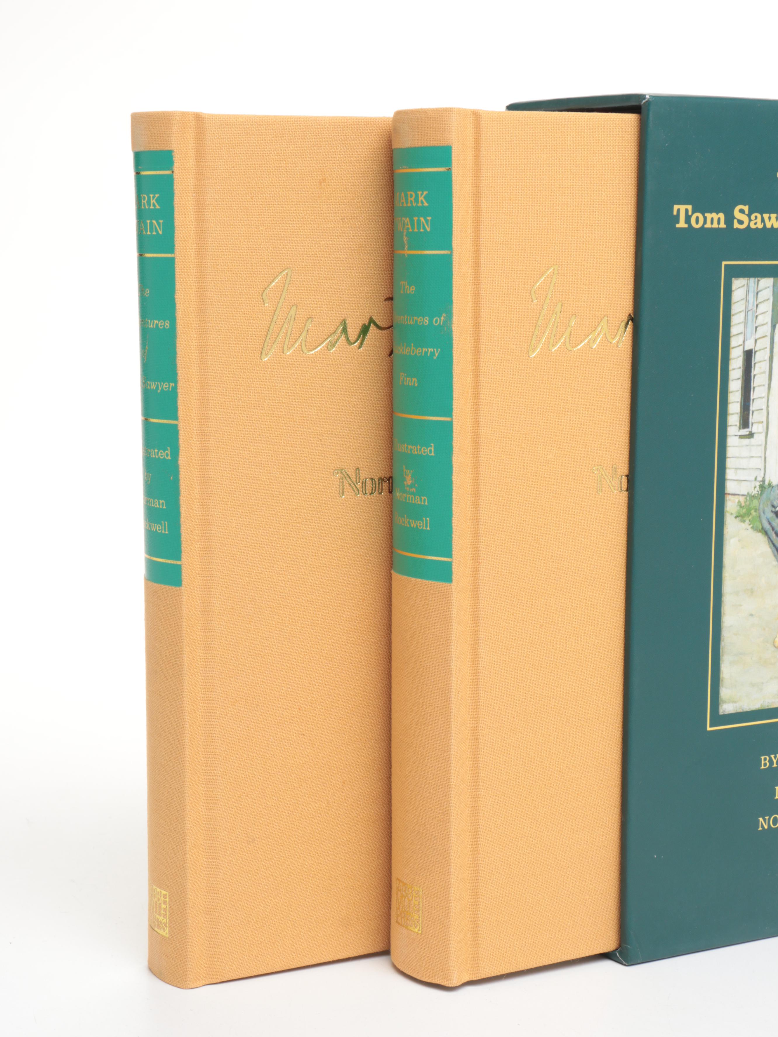 Norman Rockwell Illustrated "Tom Sawyer and Huckleberry Finn" Box Set, 2015