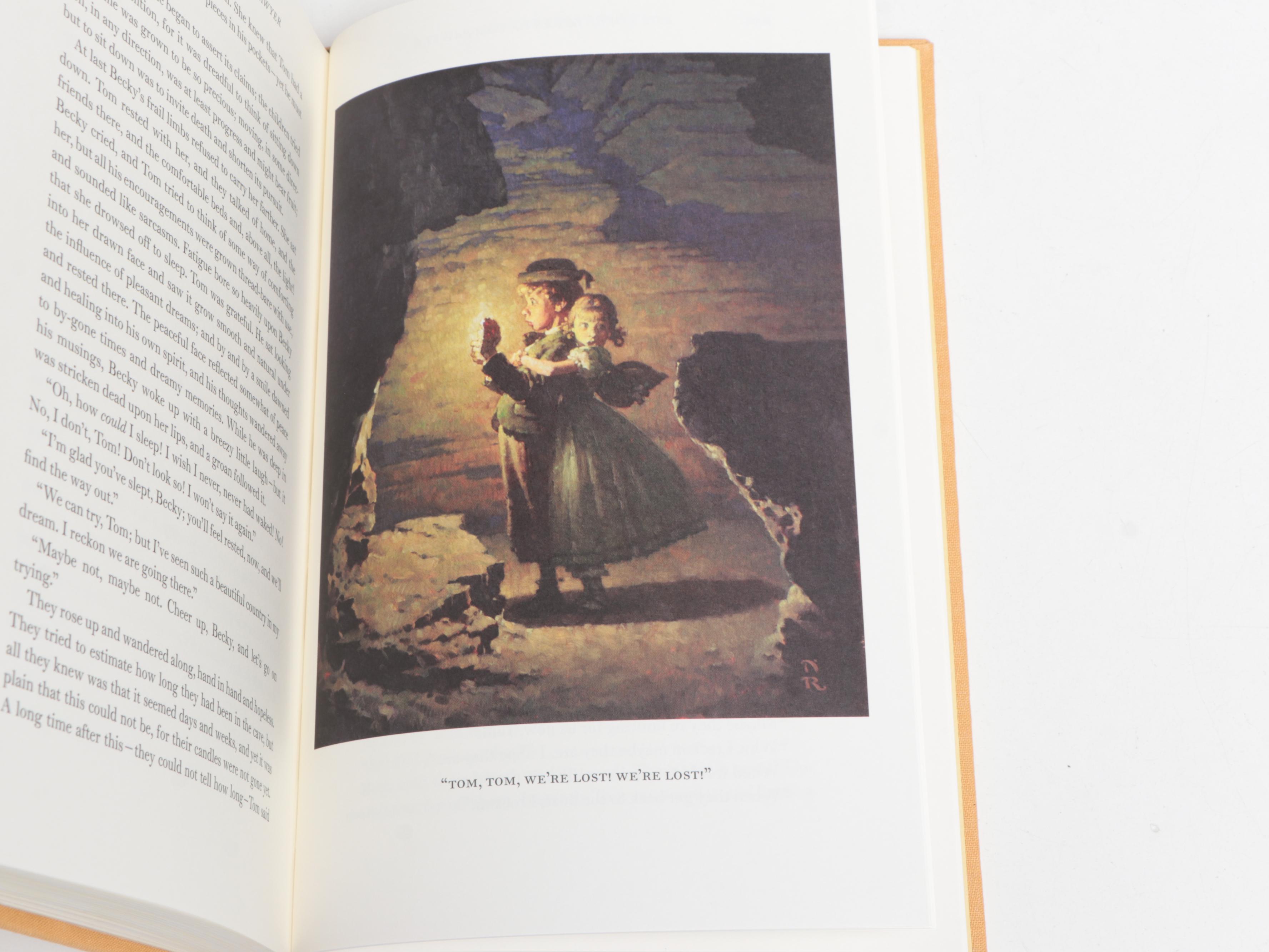 Norman Rockwell Illustrated "Tom Sawyer and Huckleberry Finn" Box Set, 2015