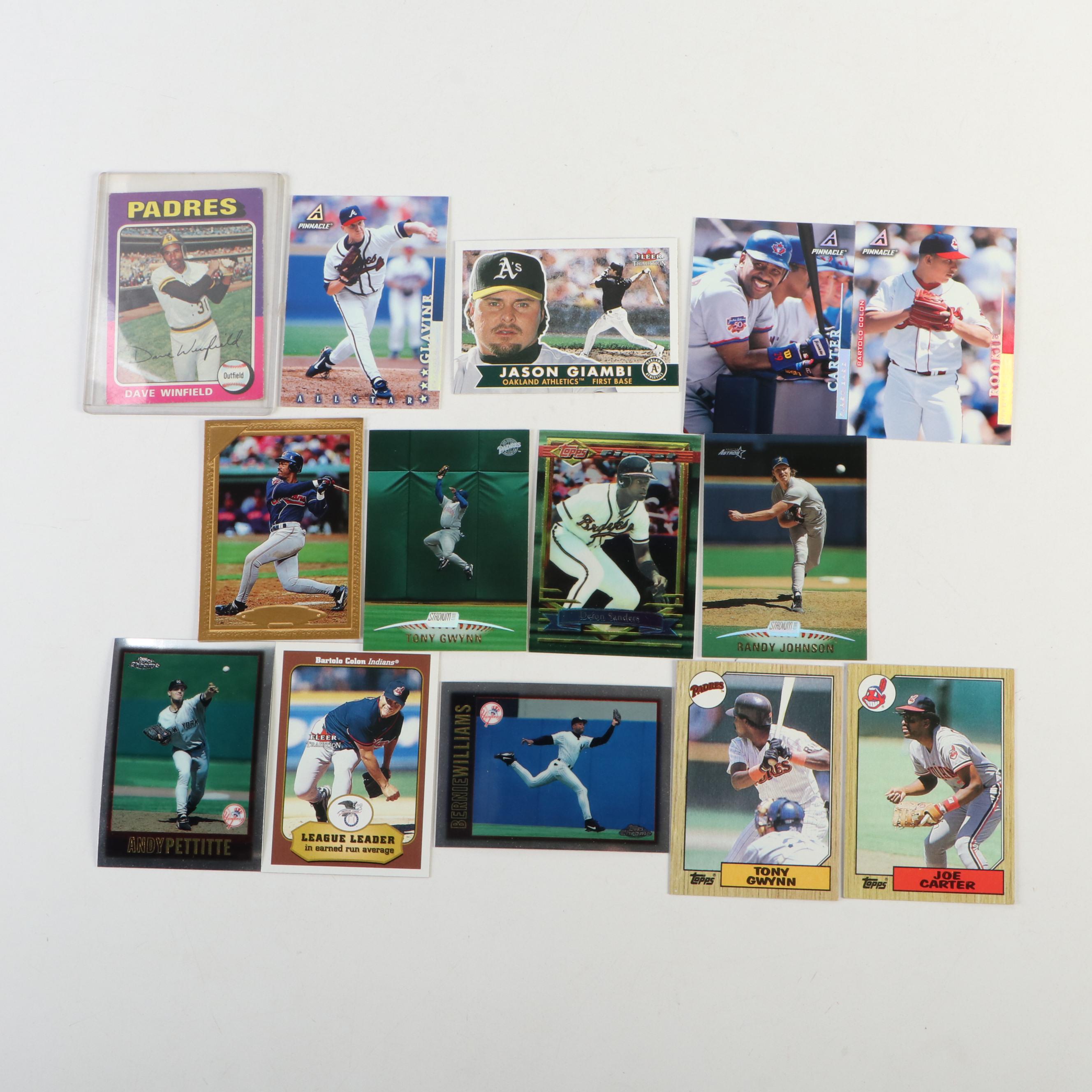Topps Chrome with Other Baseball Cards Featuring Ken Griffey Jr. and More