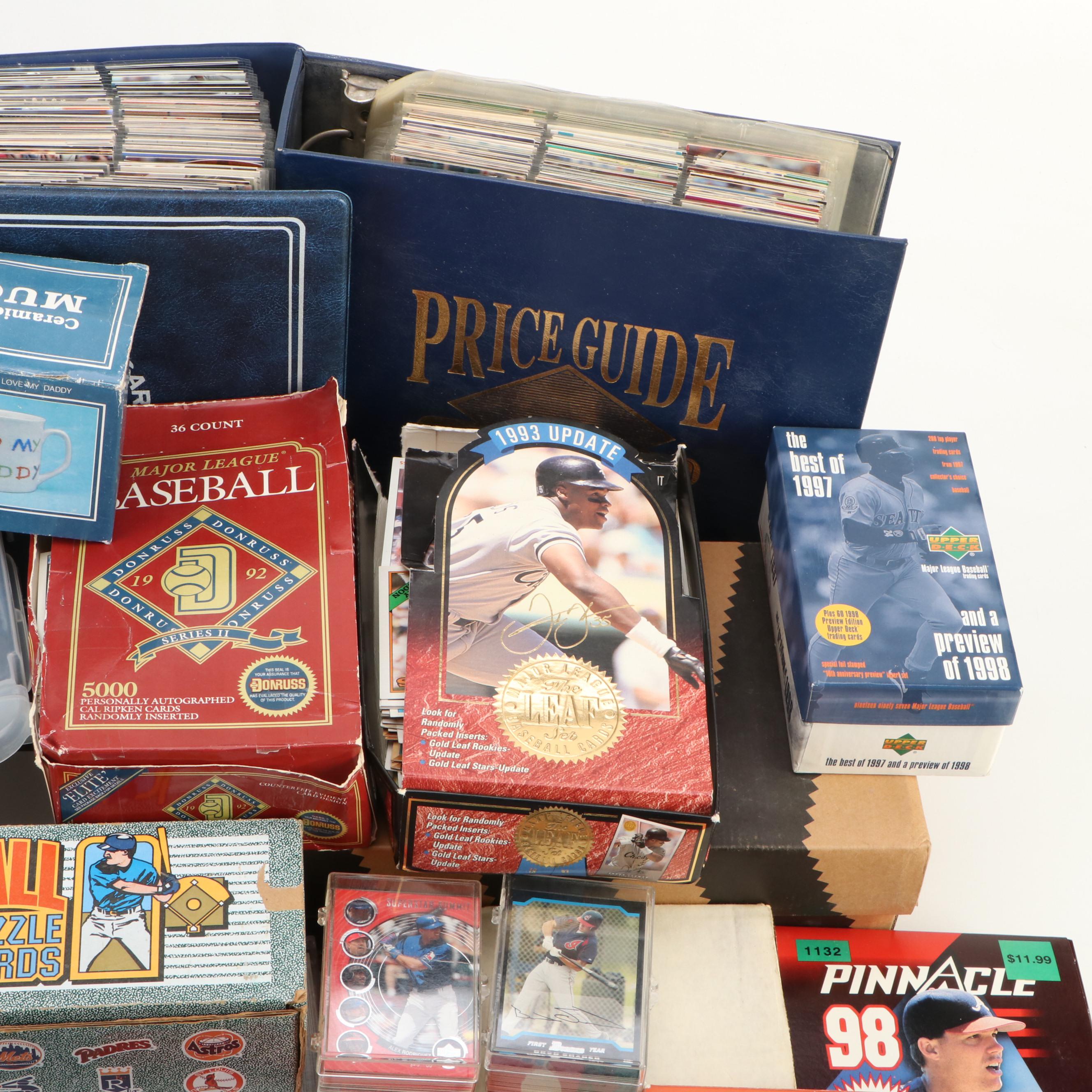 Topps Chrome with Other Baseball Cards Featuring Ken Griffey Jr. and More