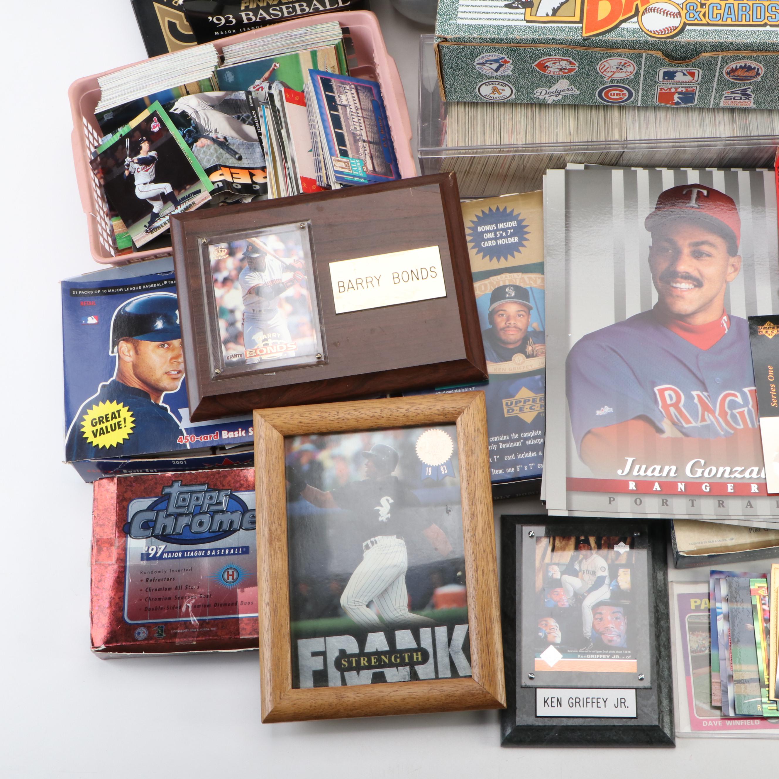 Topps Chrome with Other Baseball Cards Featuring Ken Griffey Jr. and More