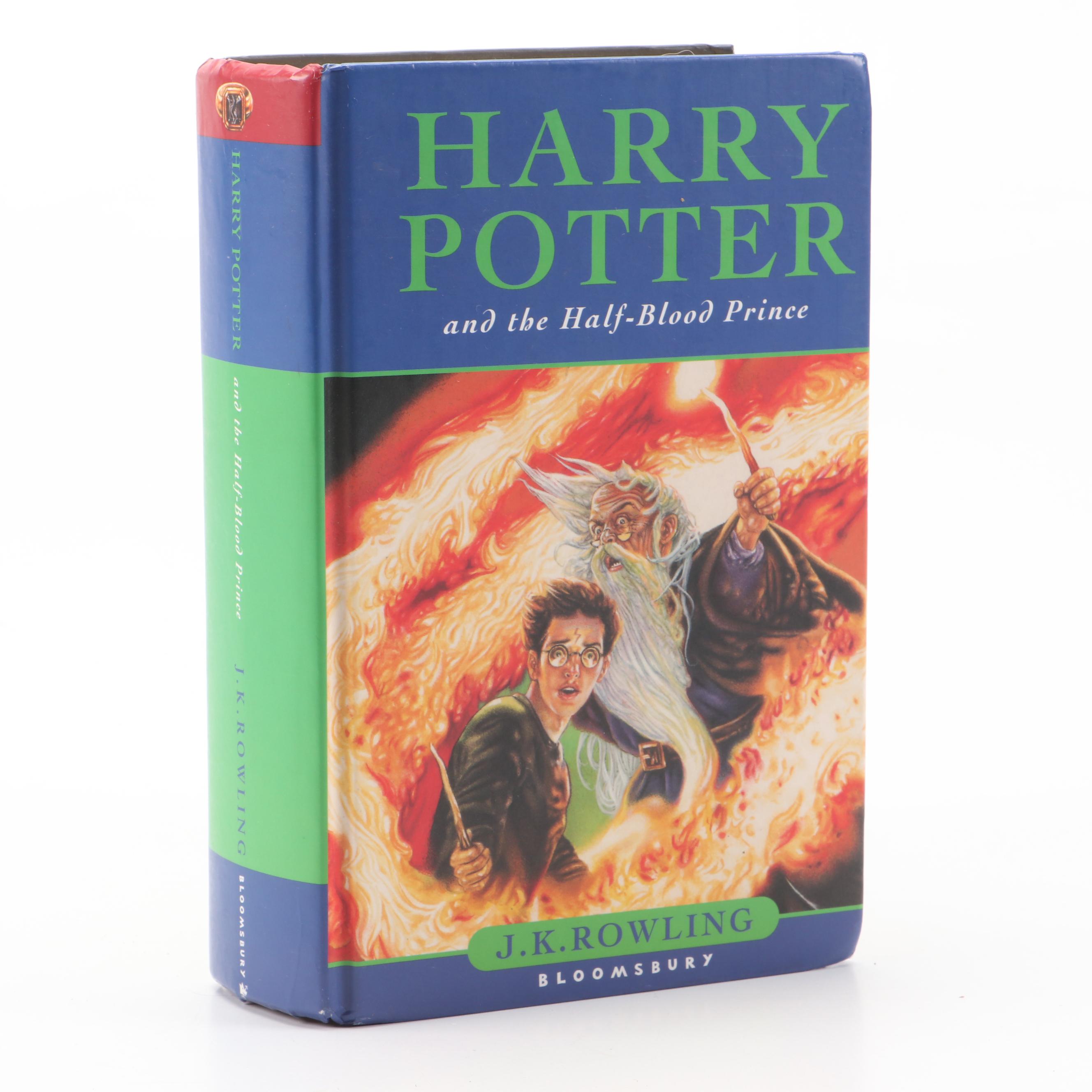 First UK Edition "Harry Potter and the Half-Blood Prince" by J. K. Rowling