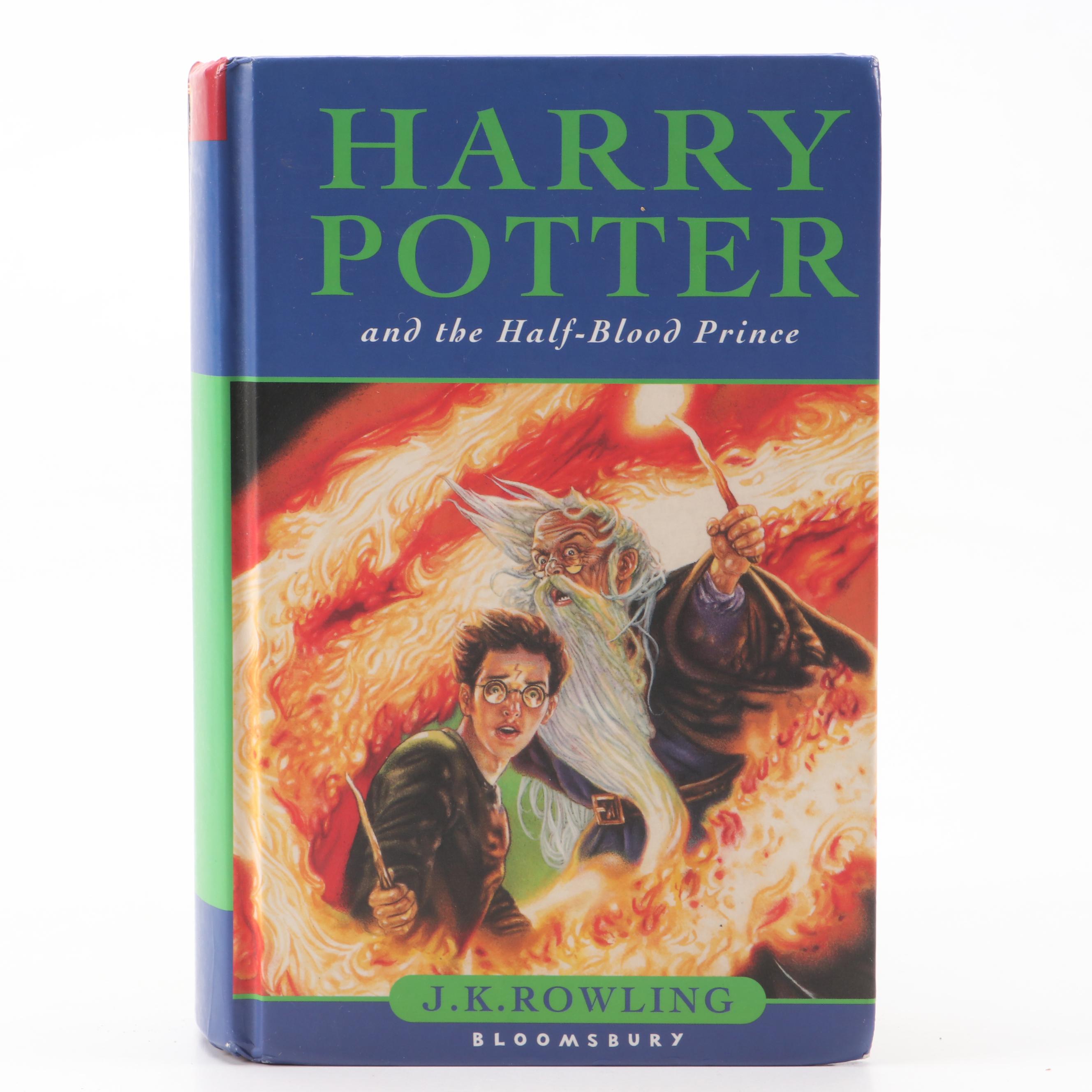 First UK Edition "Harry Potter and the Half-Blood Prince" by J. K. Rowling