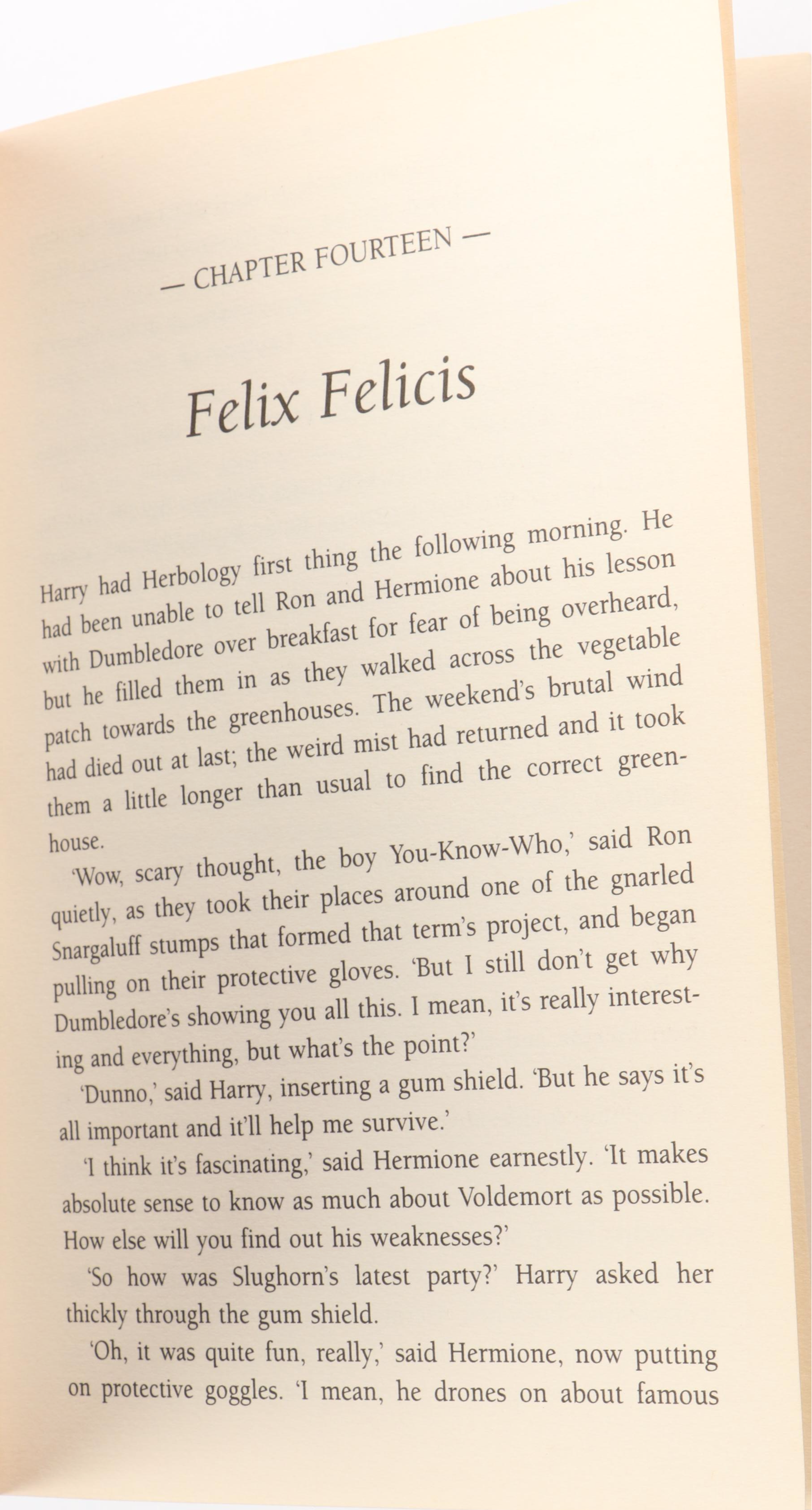 First UK Edition "Harry Potter and the Half-Blood Prince" by J. K. Rowling