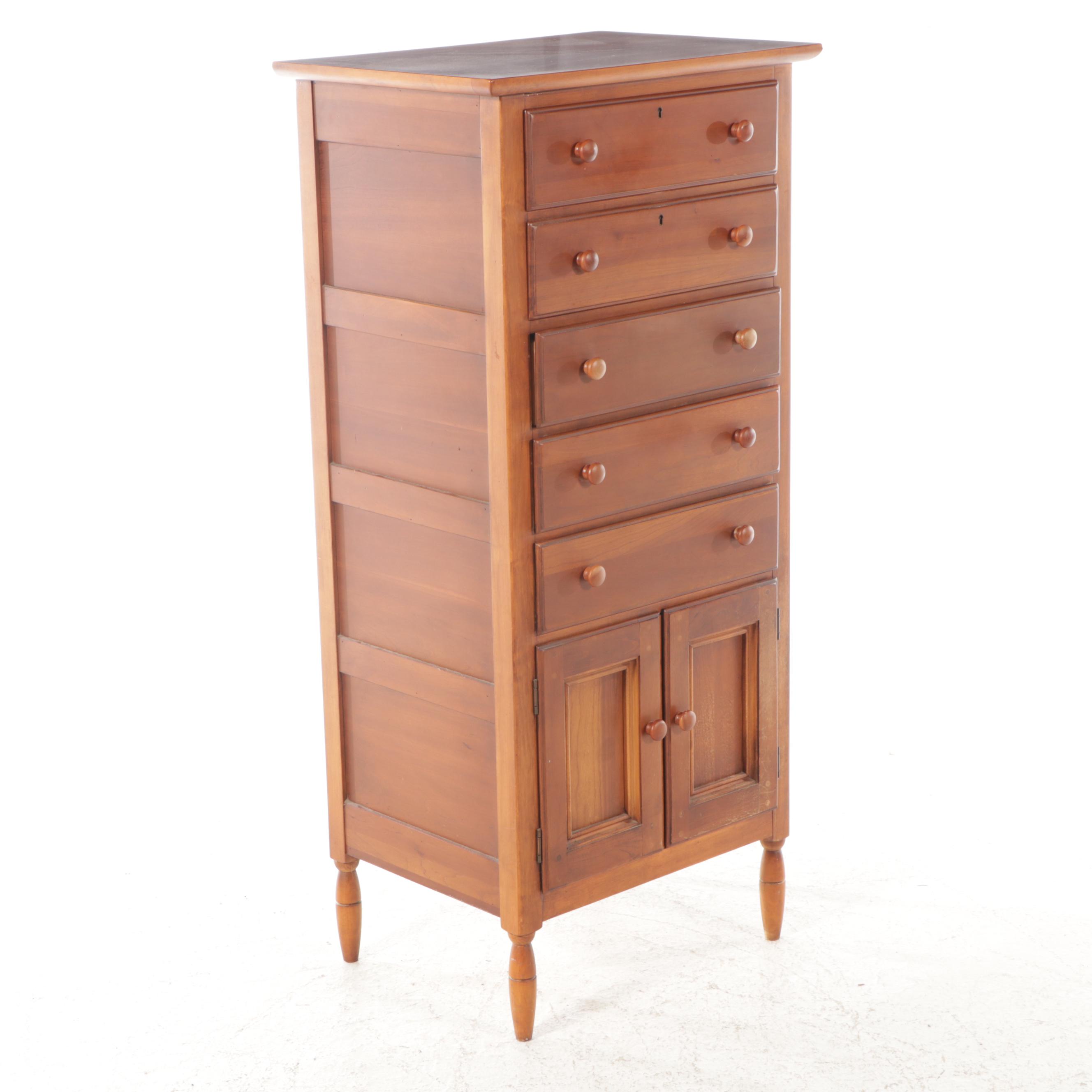 Lexington Shaker Style Cherry Lingerie Chest