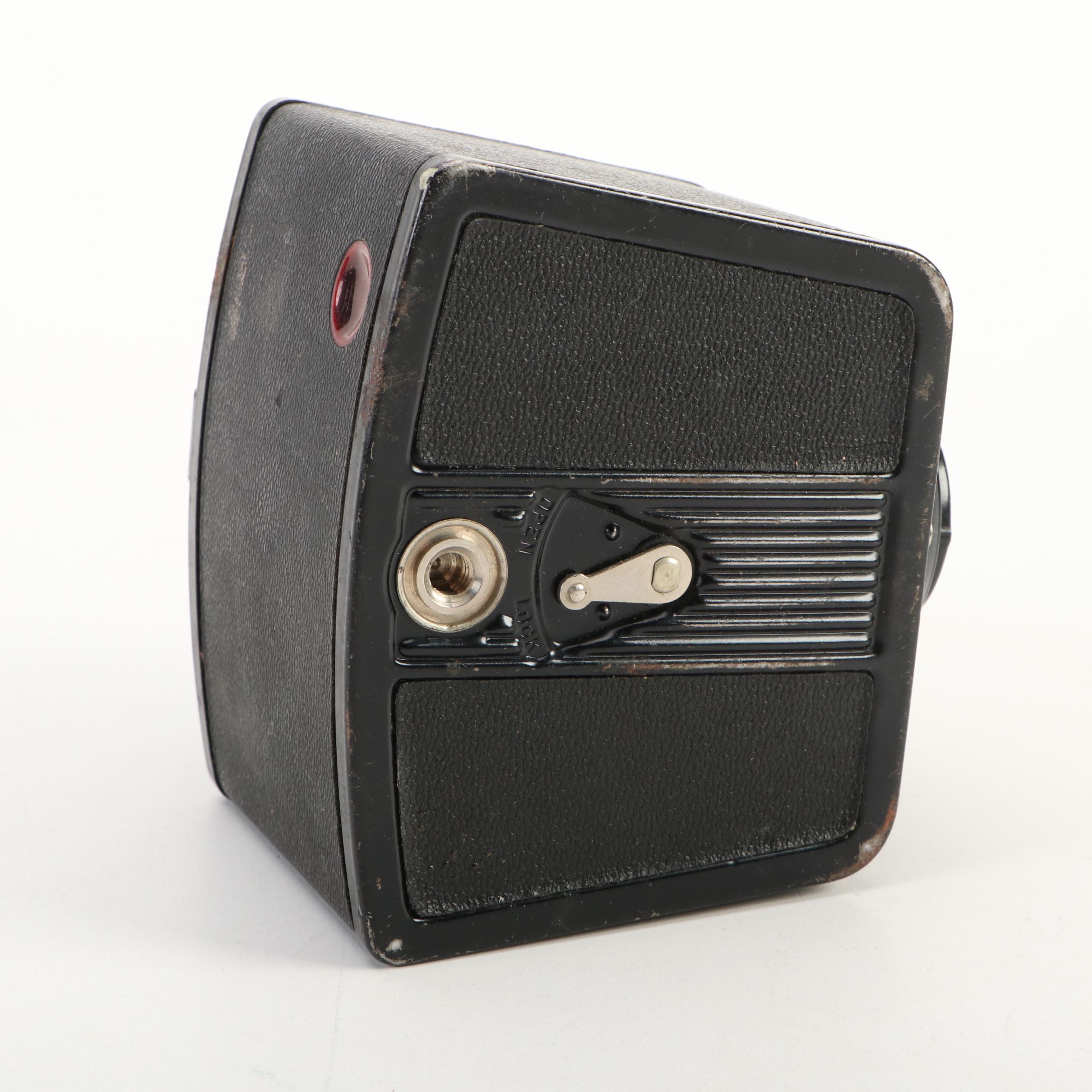 Kodak Brownie Hawkeye Flash Model Camera and Flash Six-20 Camera