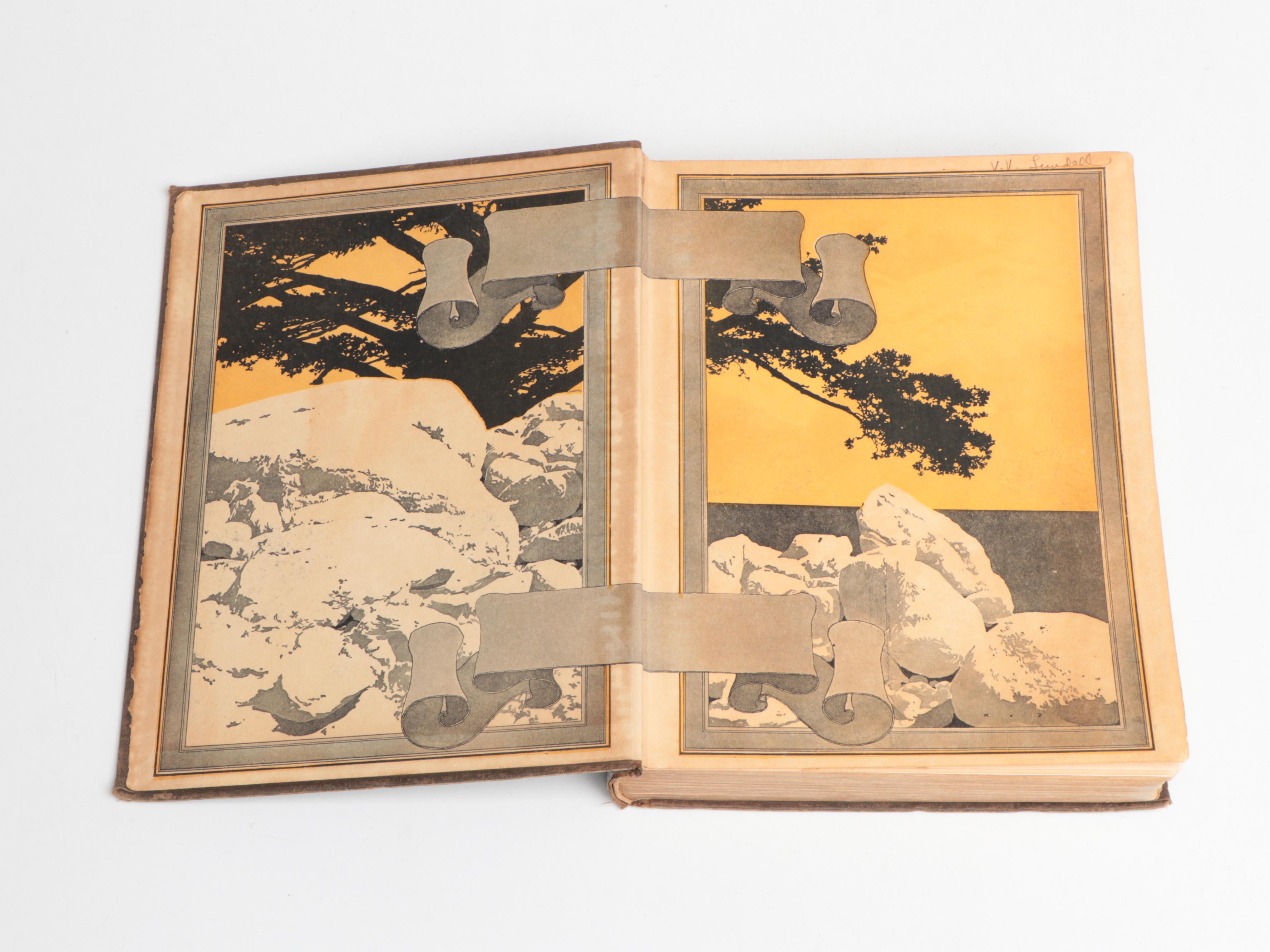 Maxfield Parrish Illustrated "The Arabian Nights" Edited by Wiggin and Smith