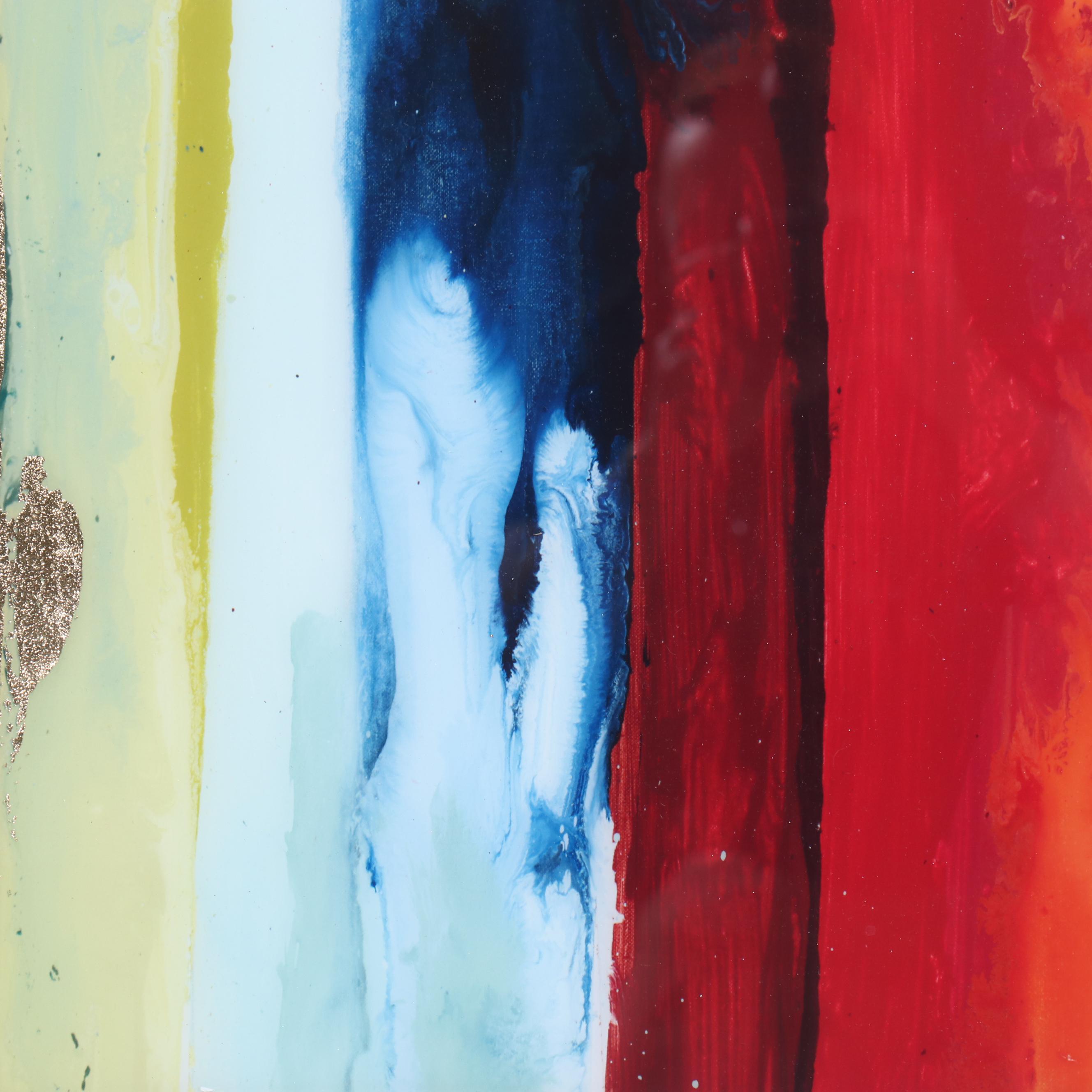 Embellished Giclée After Randy Hibberd "Even Flow V30," 2023