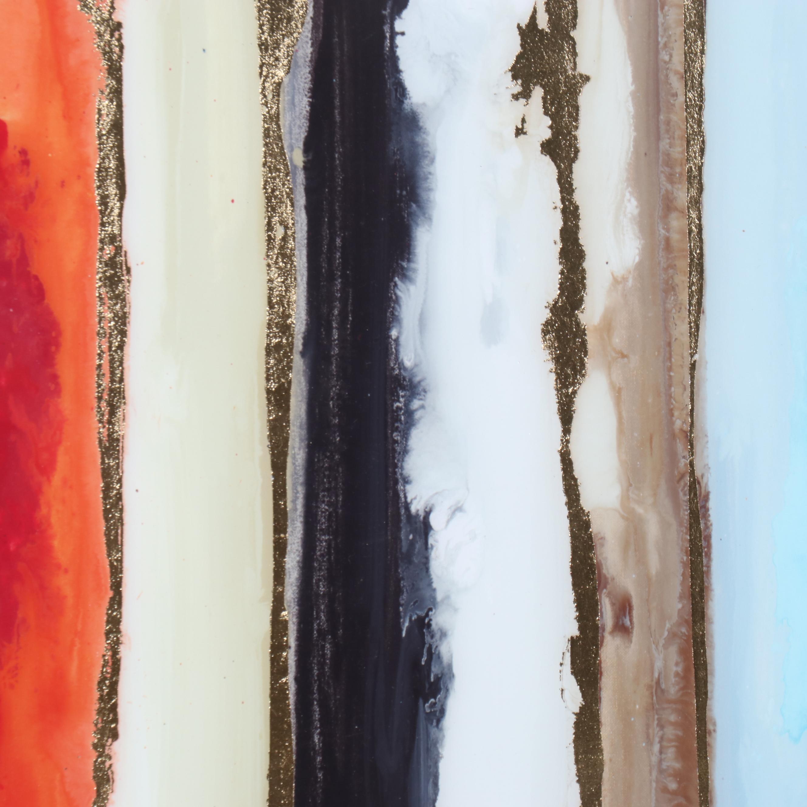 Embellished Giclée After Randy Hibberd "Even Flow V30," 2023