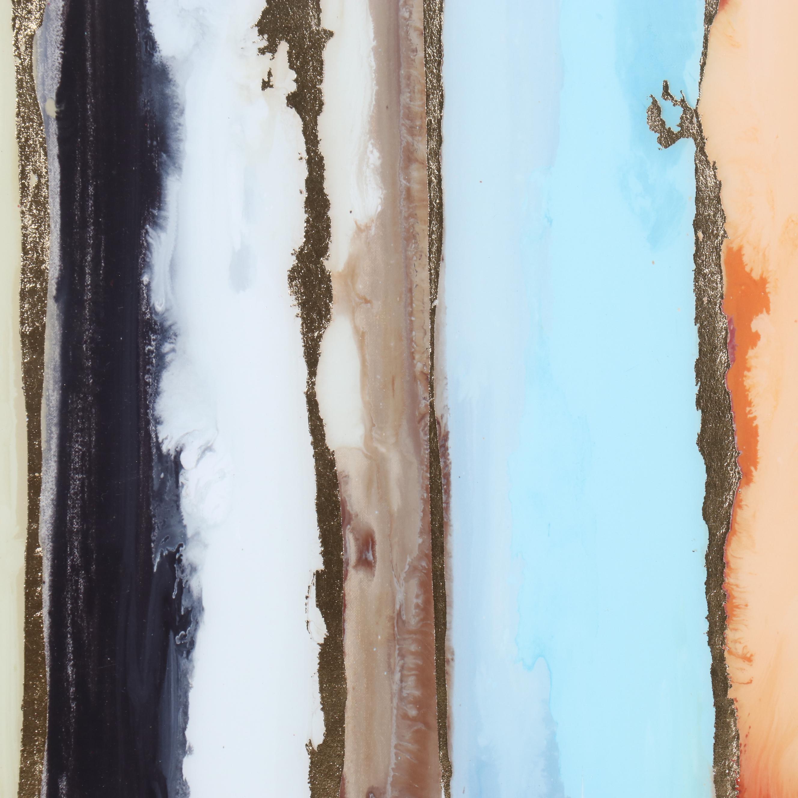 Embellished Giclée After Randy Hibberd "Even Flow V30," 2023