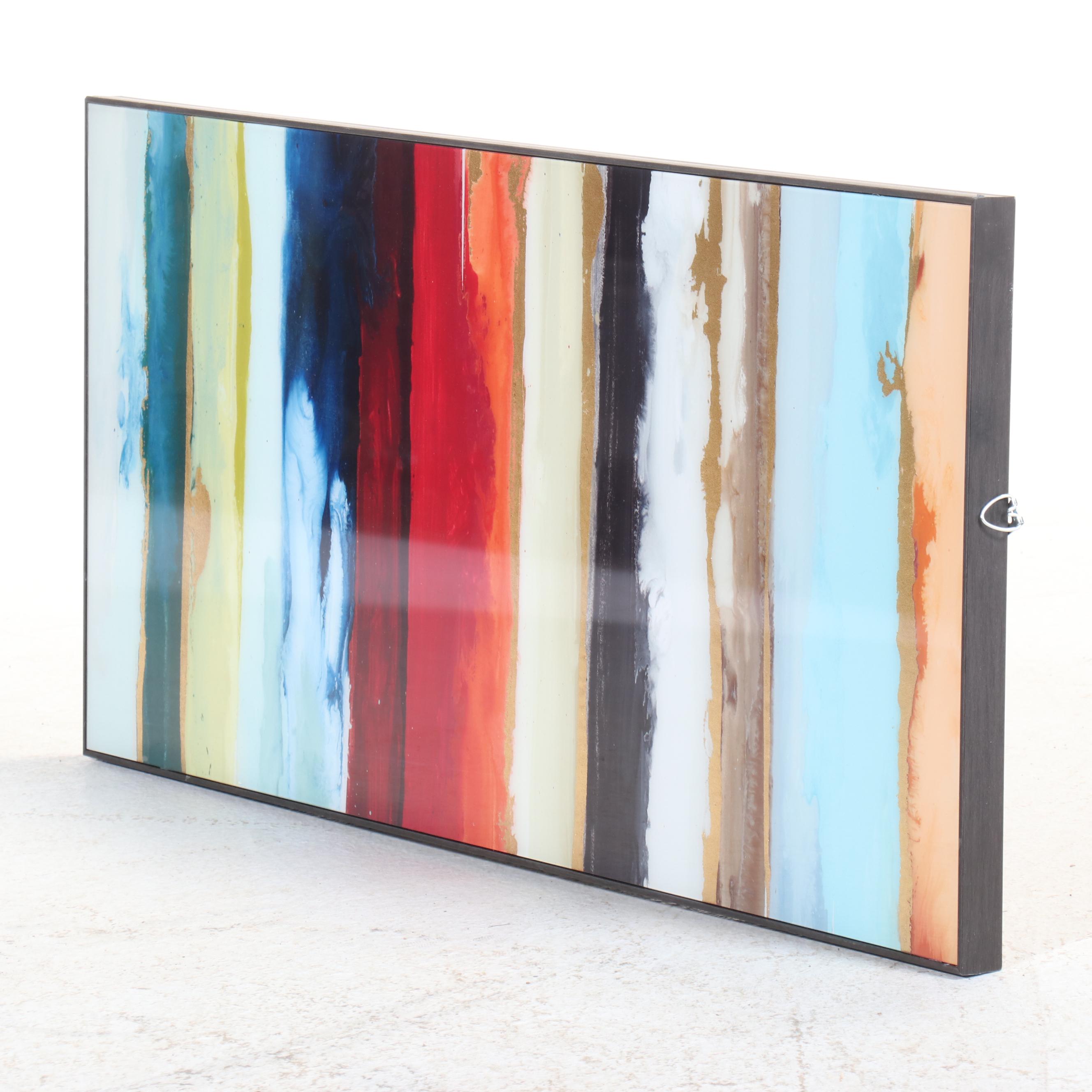 Embellished Giclée After Randy Hibberd "Even Flow V30," 2023