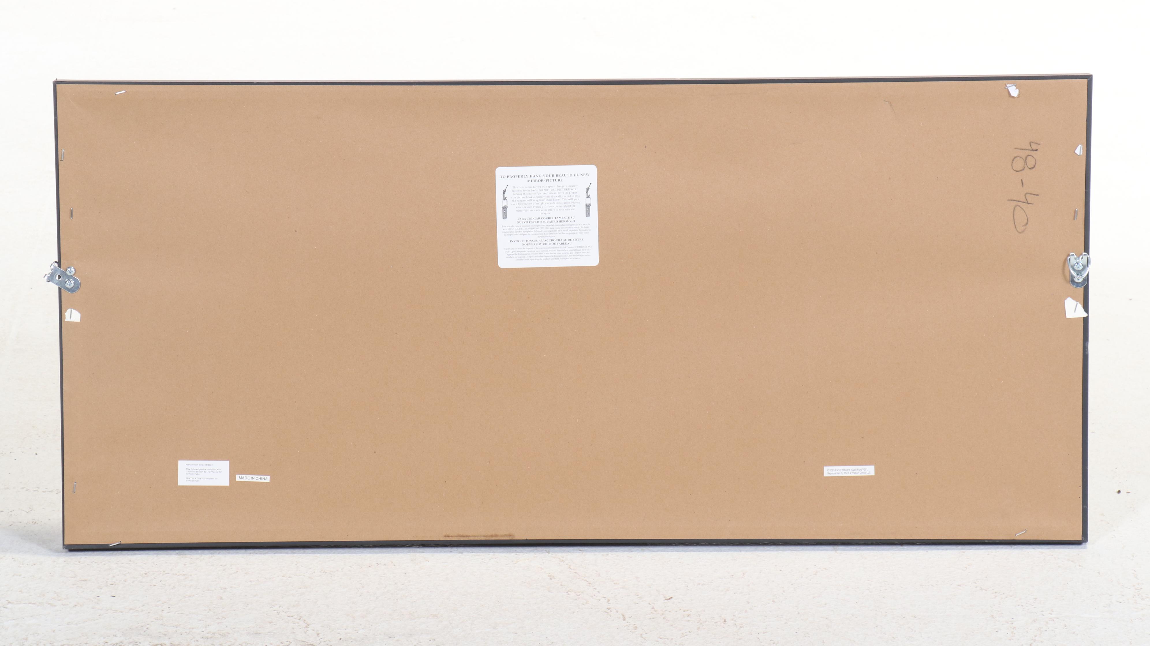 Embellished Giclée After Randy Hibberd "Even Flow V30," 2023