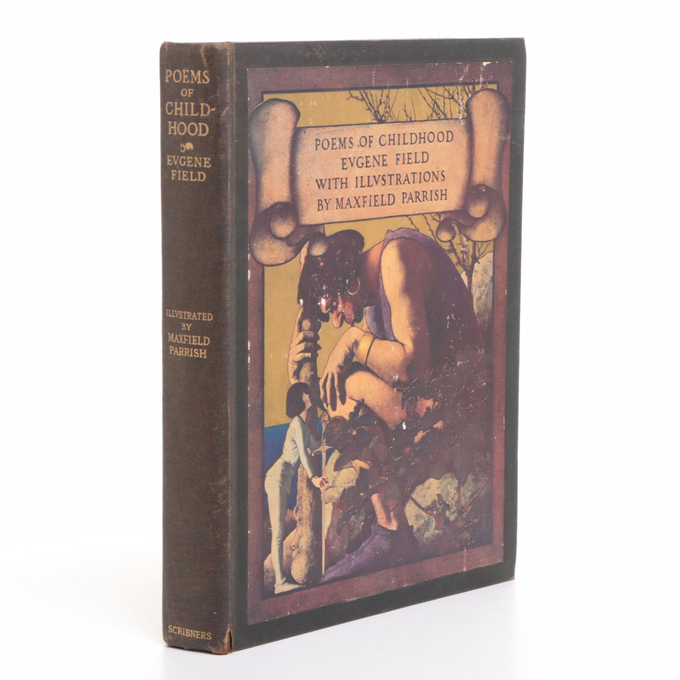 Maxfield Parrish Illustrated First Edition "Poems of Childhood" by Eugene Field