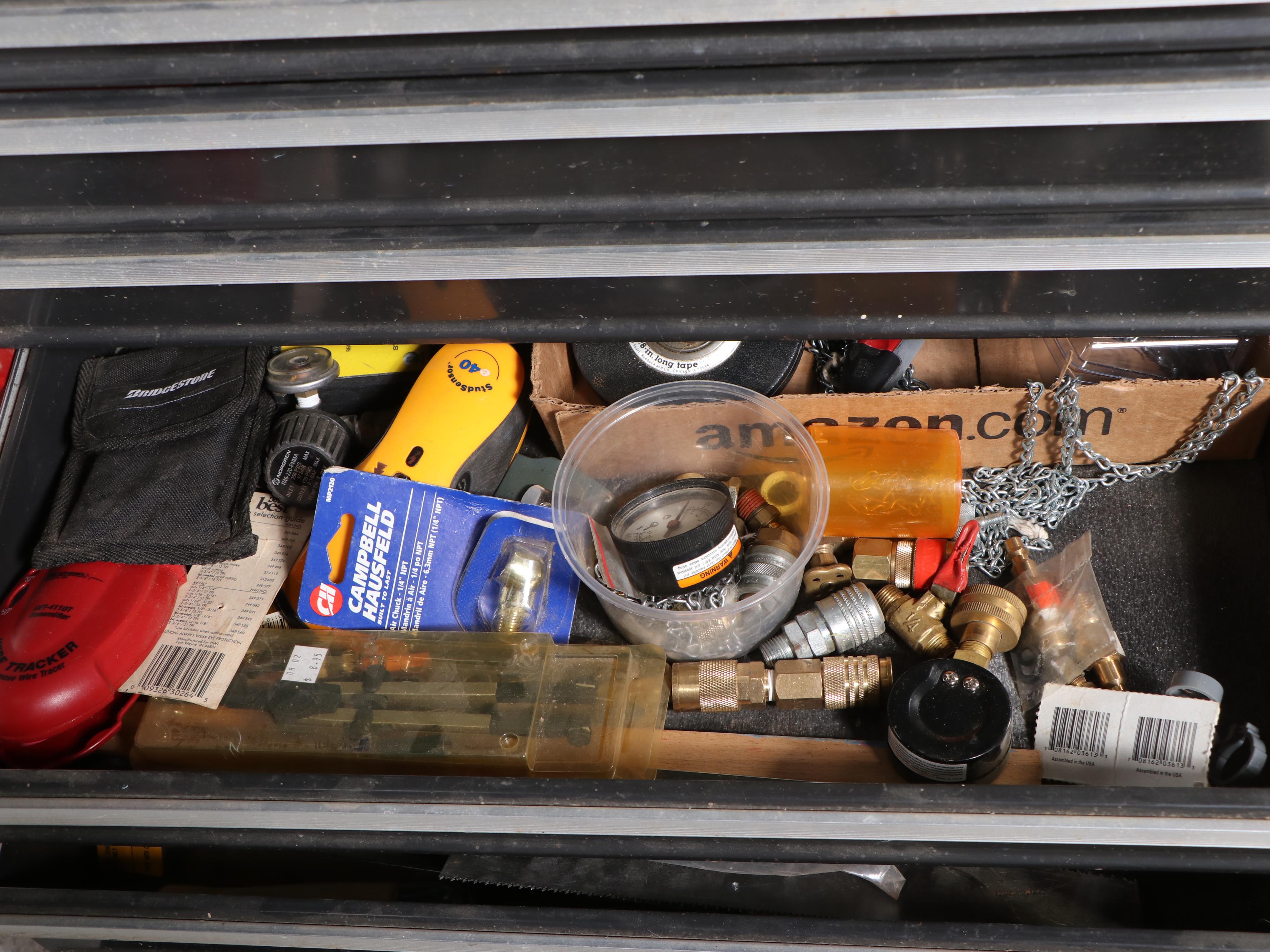 Craftsman Tool Chest, Pelican Hardshell Gun Case, AutoTrend Creeper, Hand Tools