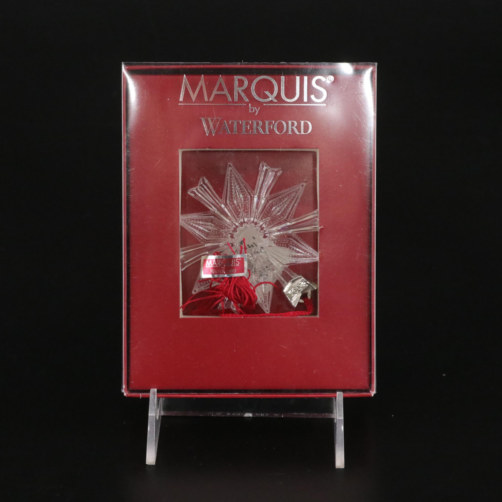 Lenox China Jewels "Angels" Musical Figurine with Waterford & More Crystal Decor