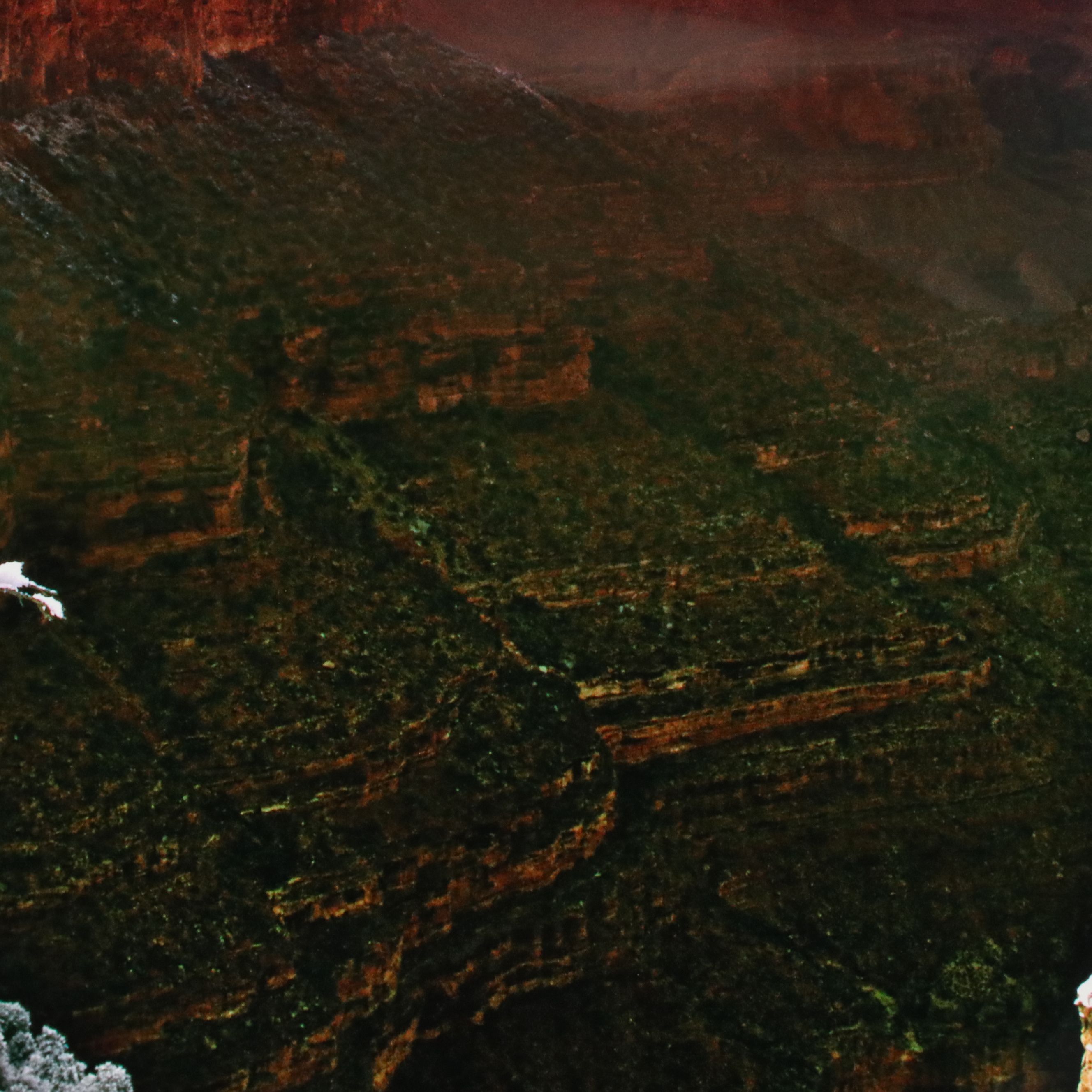 Richard Buchbinder Digital Chromogenic Print "Grand Canyon Winter," 2004