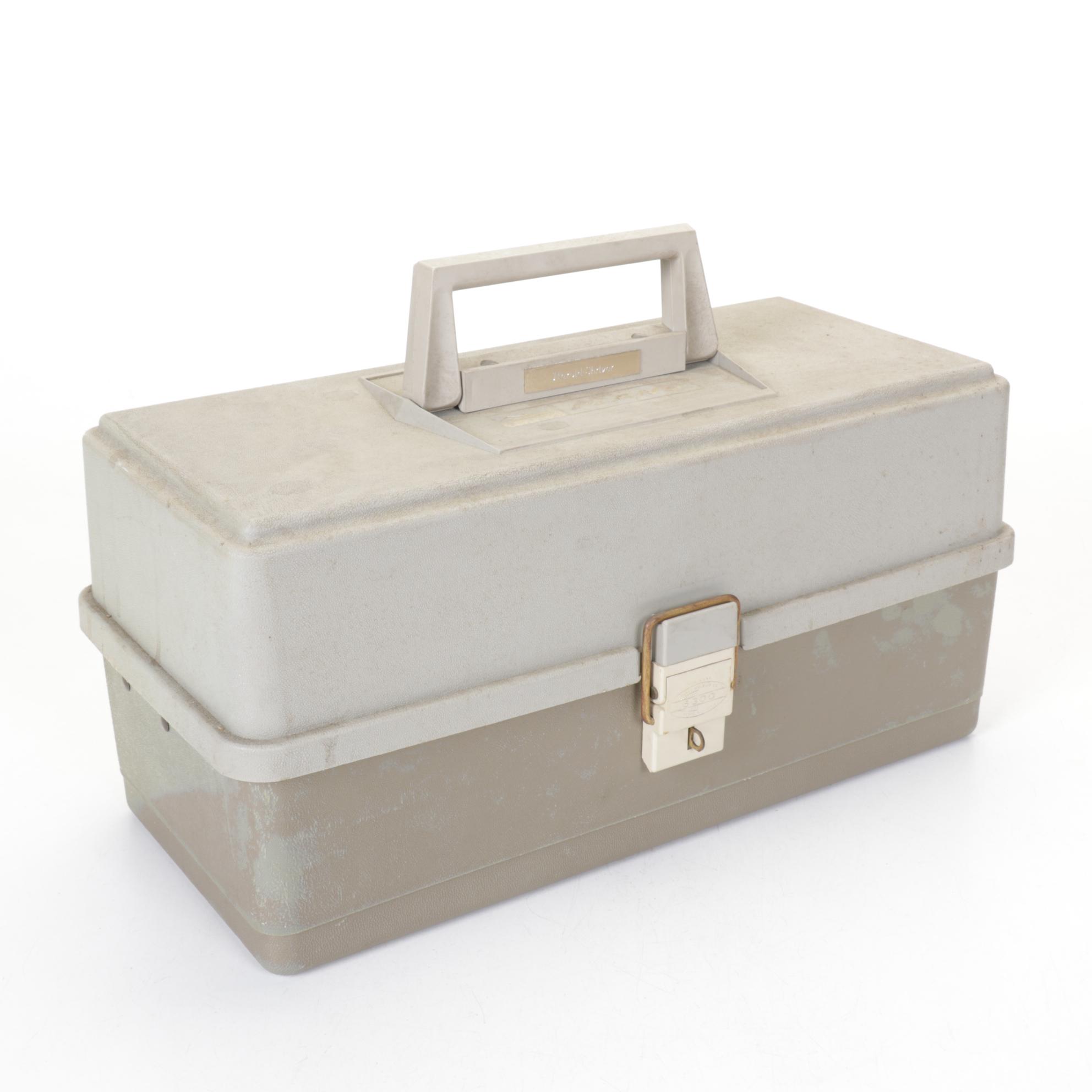 Plano Fold-Out Tackle Box with Fishing Lures, Hooks, Leaders and More