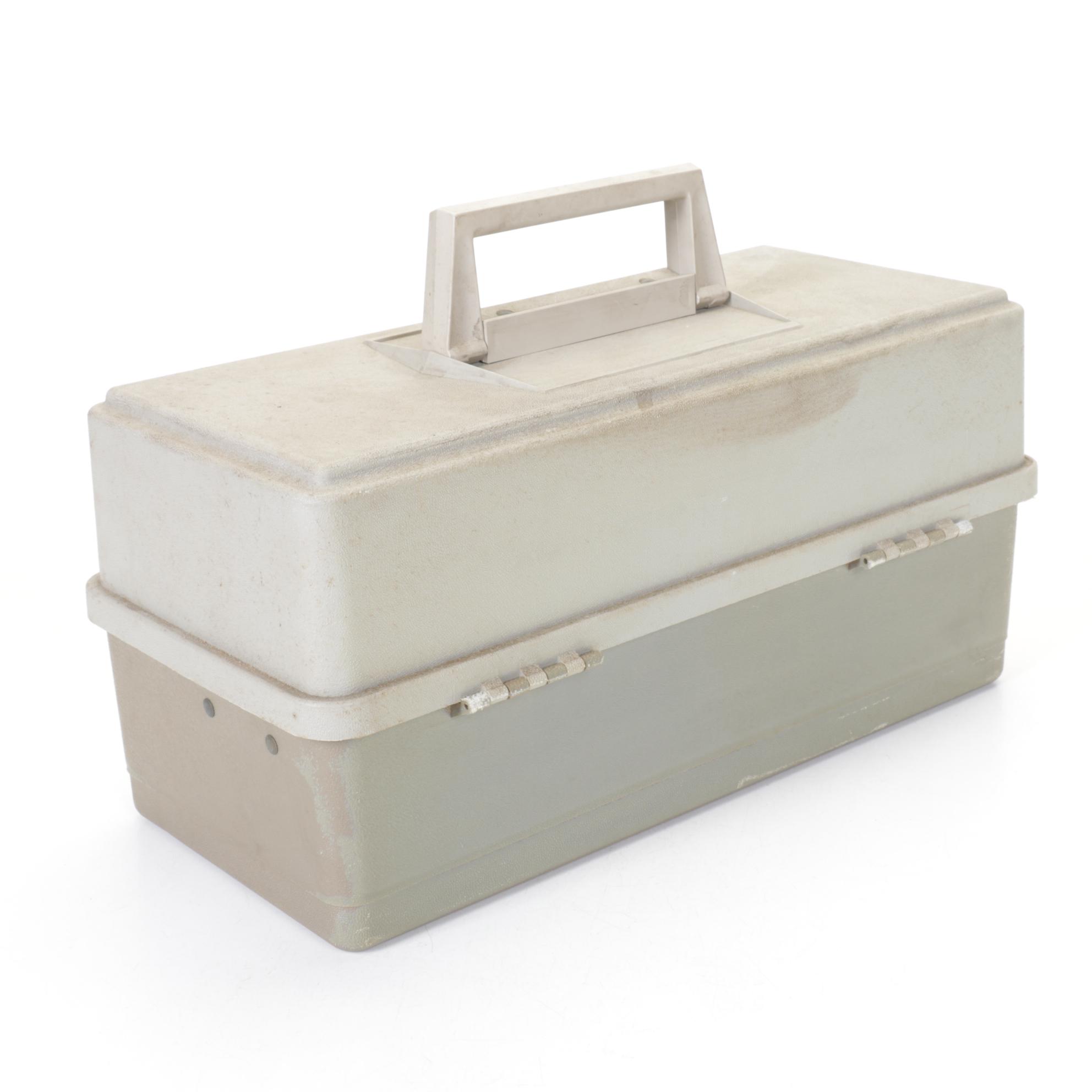 Plano Fold-Out Tackle Box with Fishing Lures, Hooks, Leaders and More