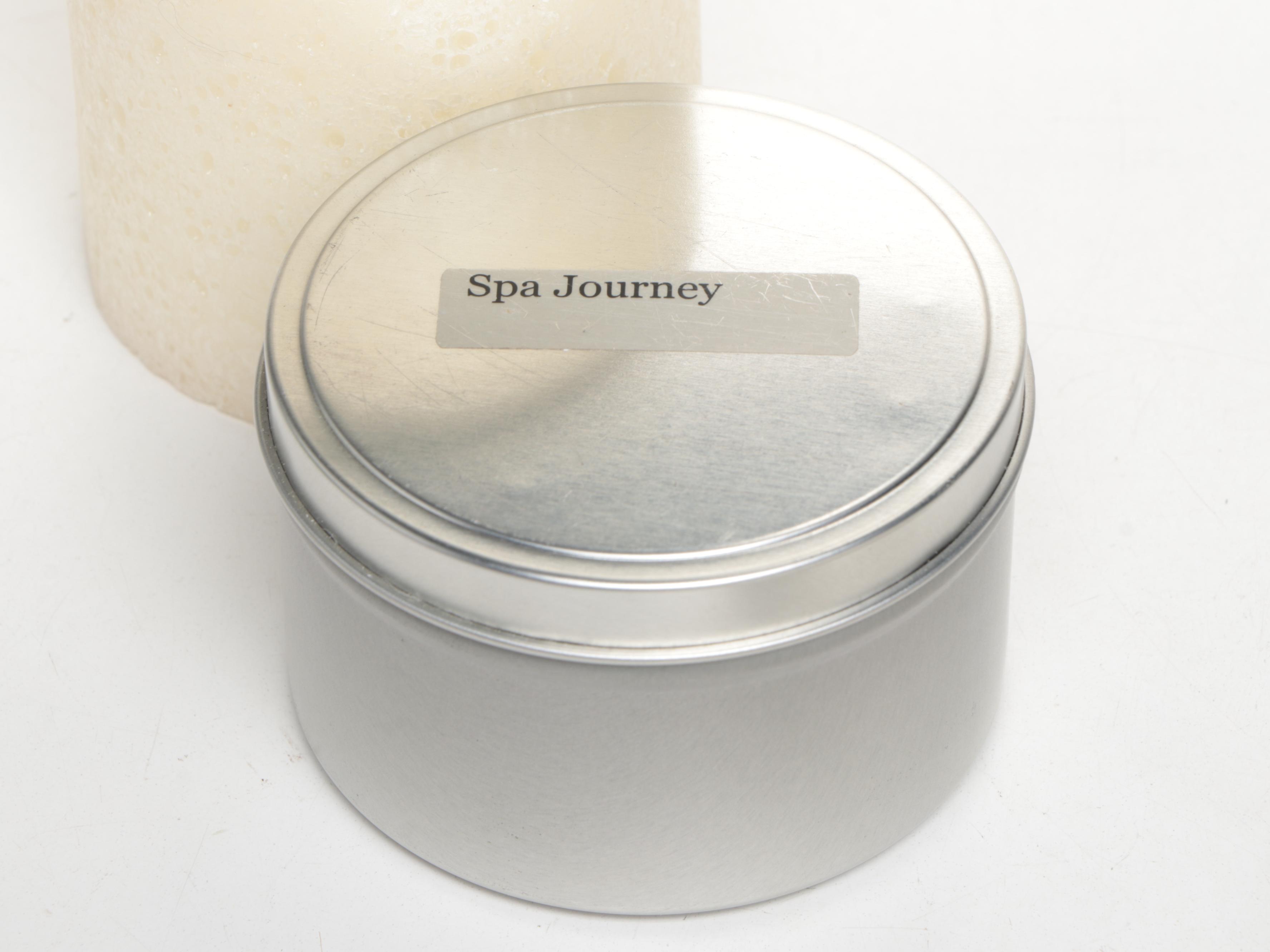 UGG Ceramic Soap Dispenser and Jar with Curtains and Other Décor