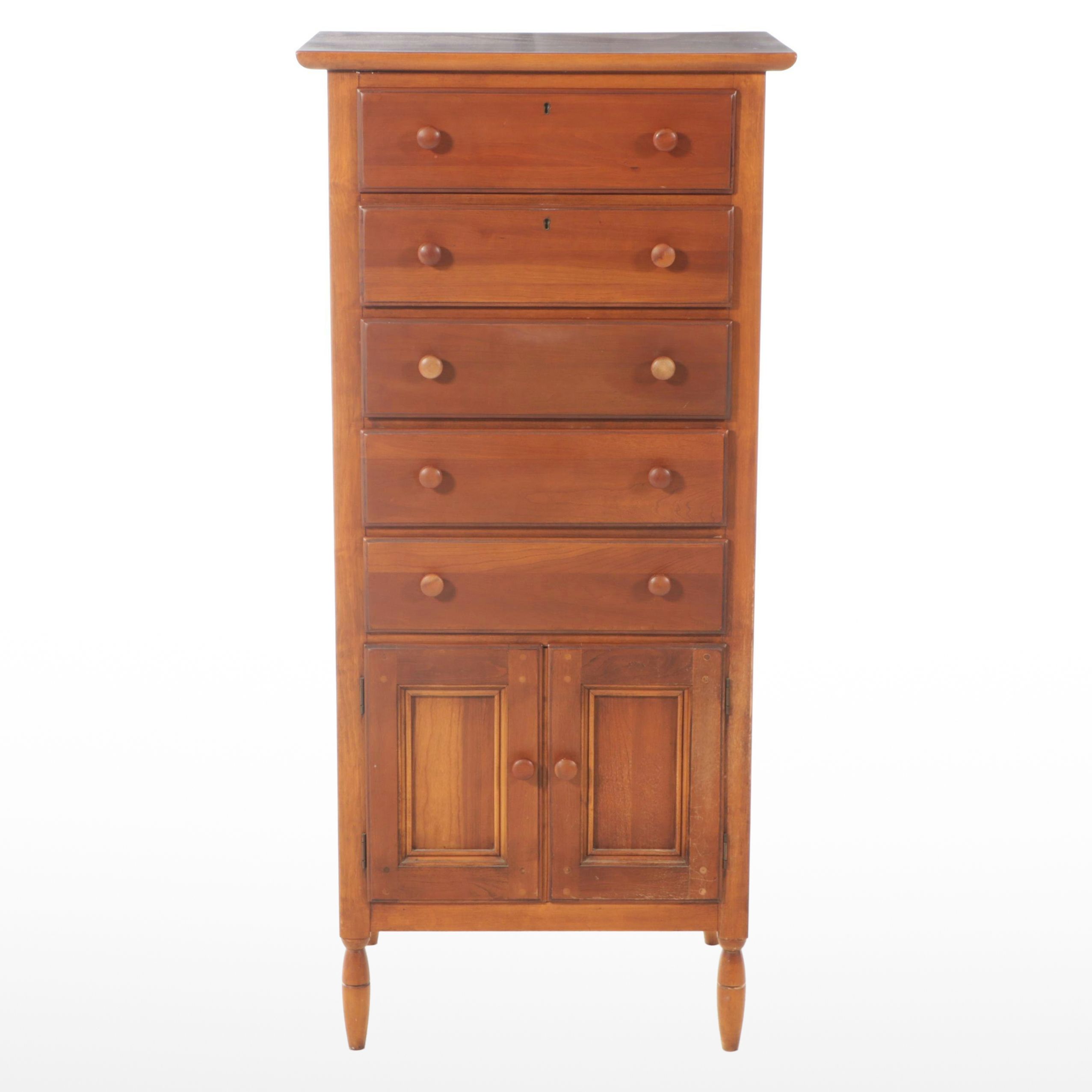 Lexington Shaker Style Cherry Lingerie Chest