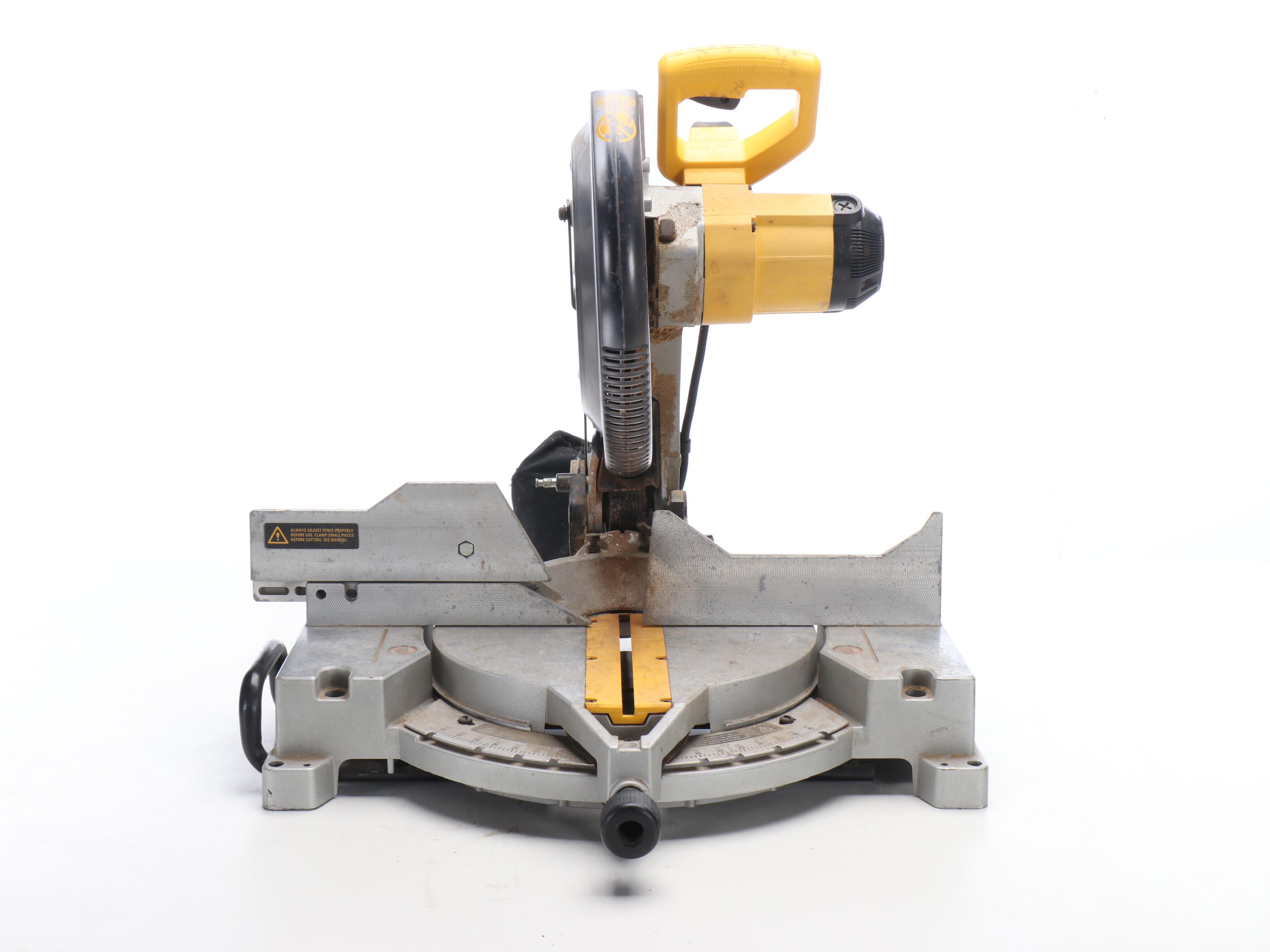 DeWalt DW705 12" Single Bevel Compound Miter Saw