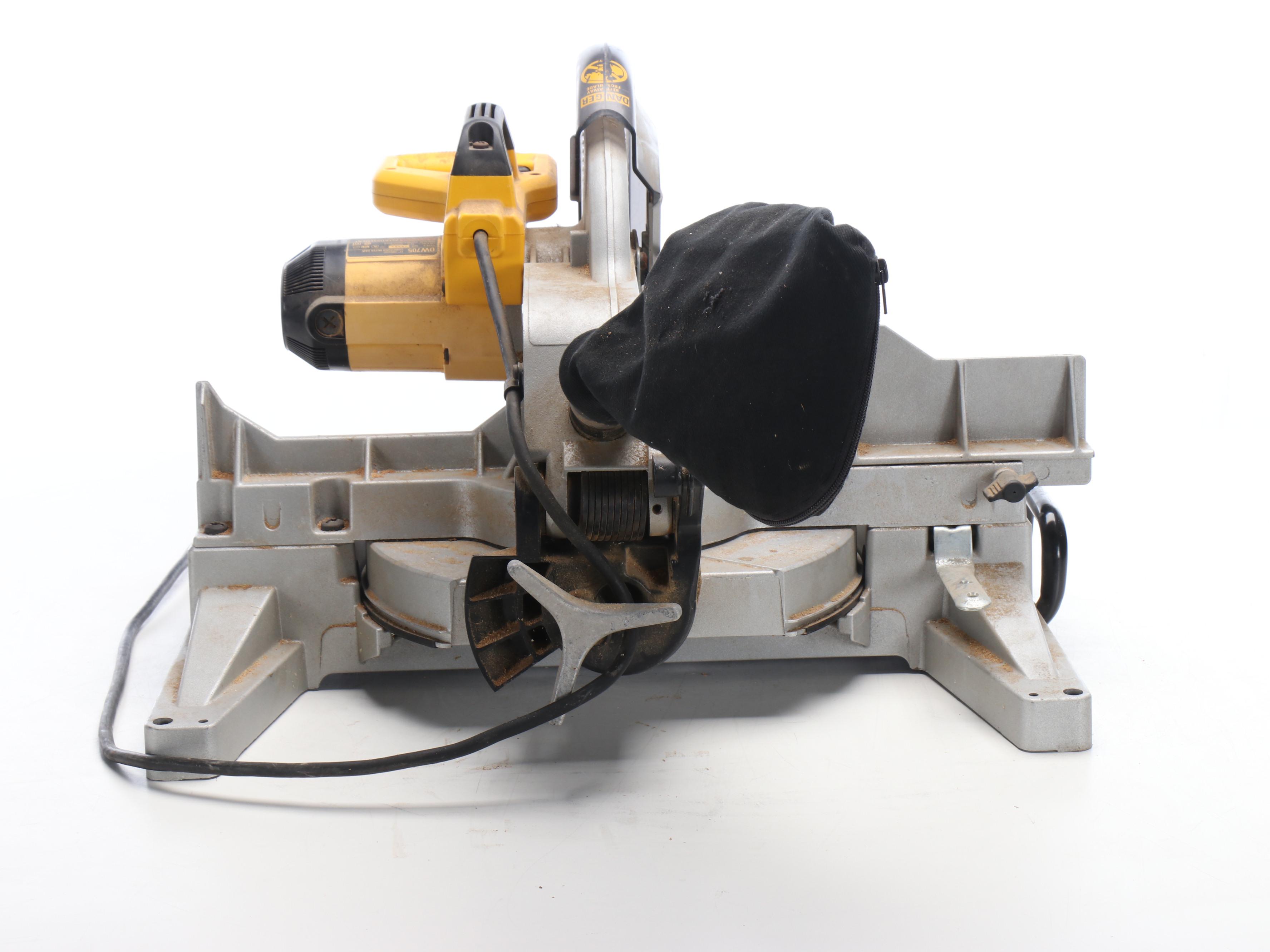 DeWalt DW705 12" Single Bevel Compound Miter Saw