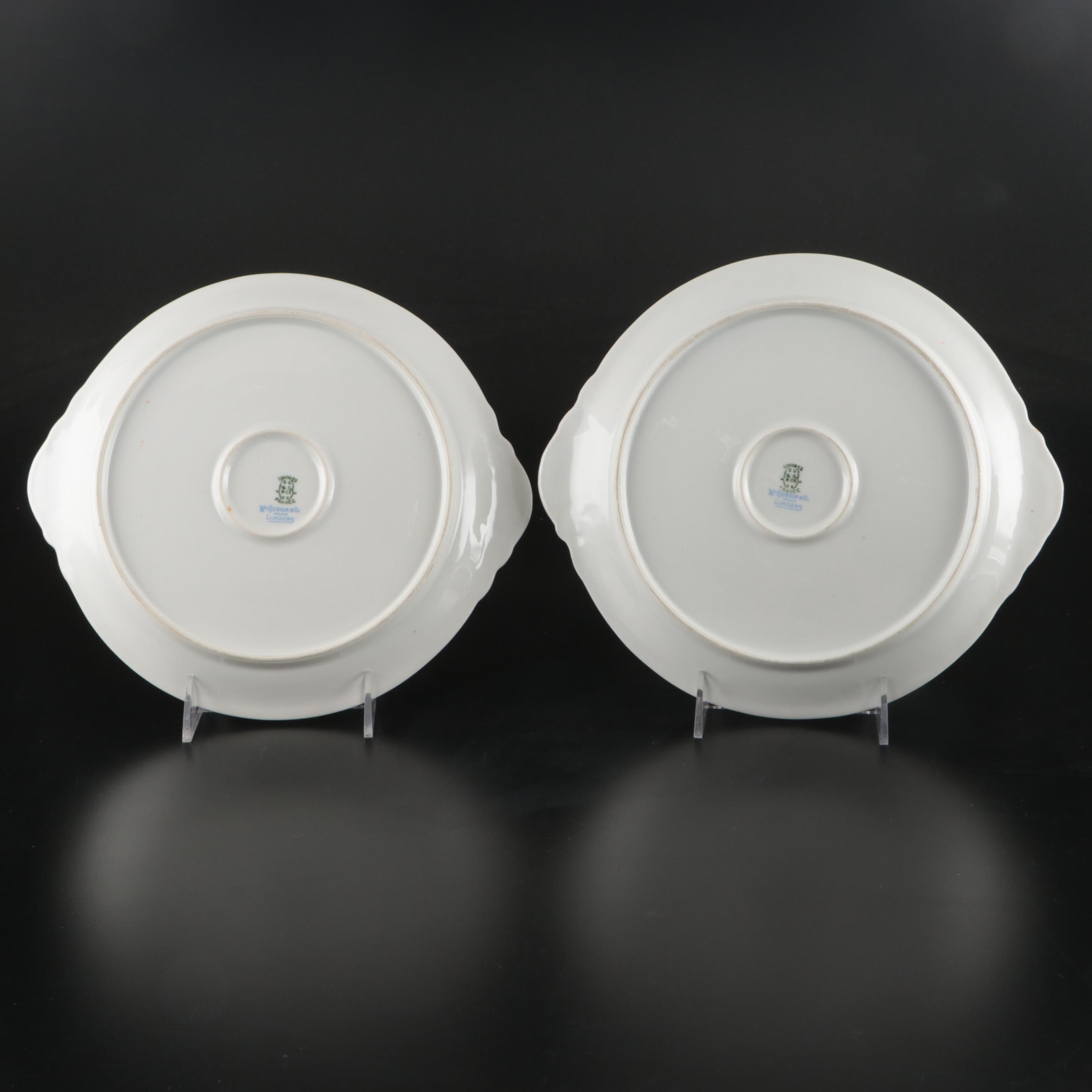 William Guerin & Co. and Other Limoges Porcelain Tableware