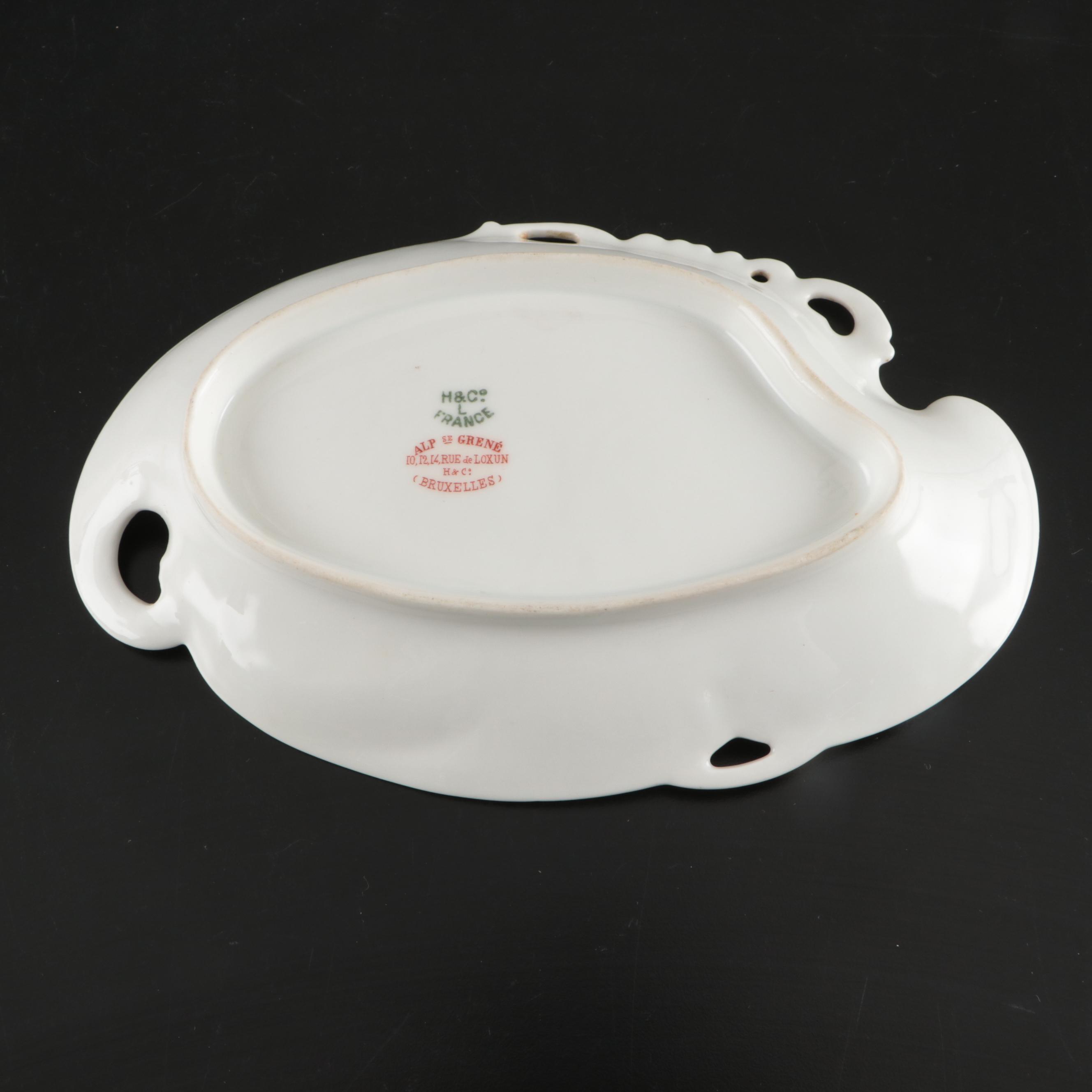 William Guerin & Co. and Other Limoges Porcelain Tableware