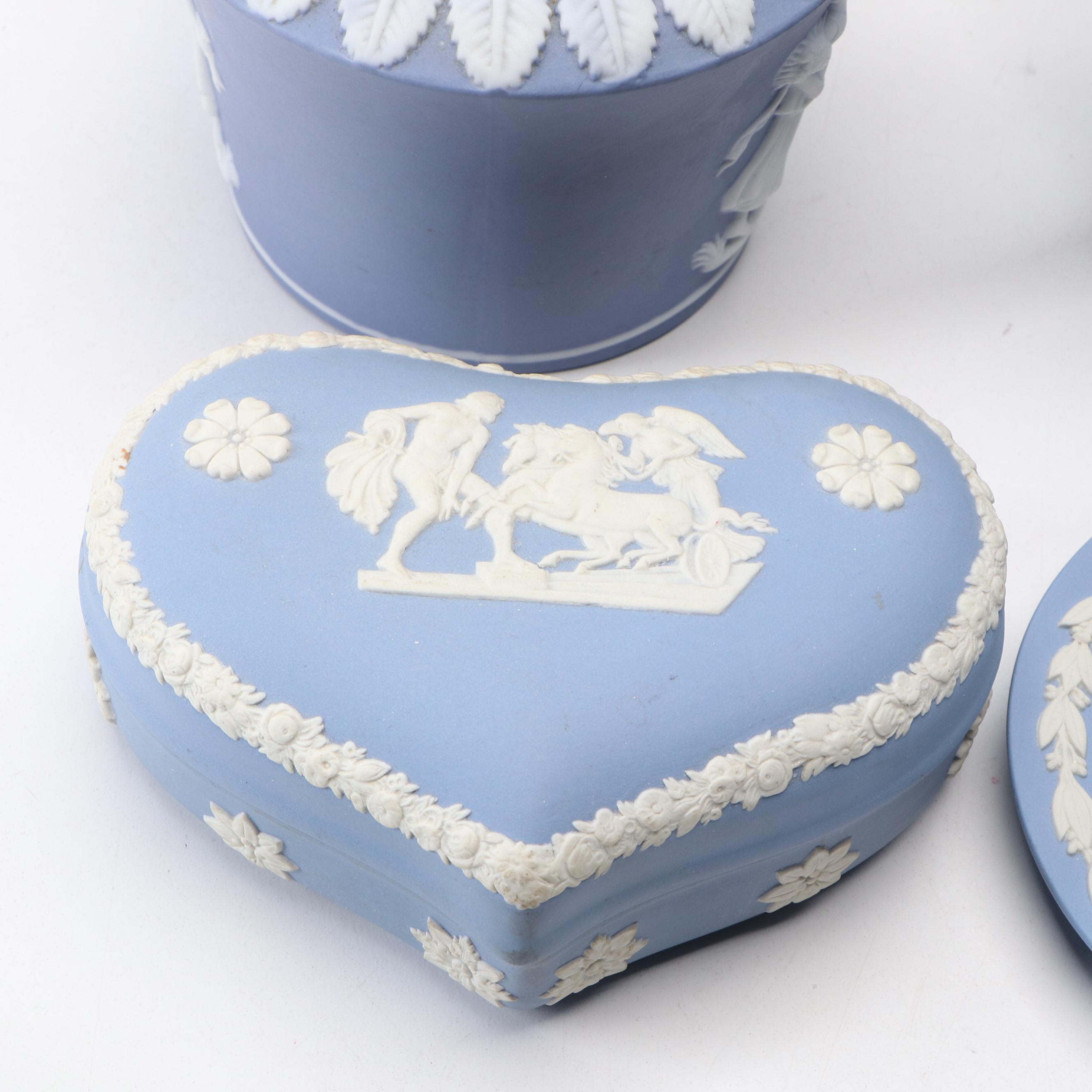 Wedgwood Jasperware Christmas Collector Plates and More