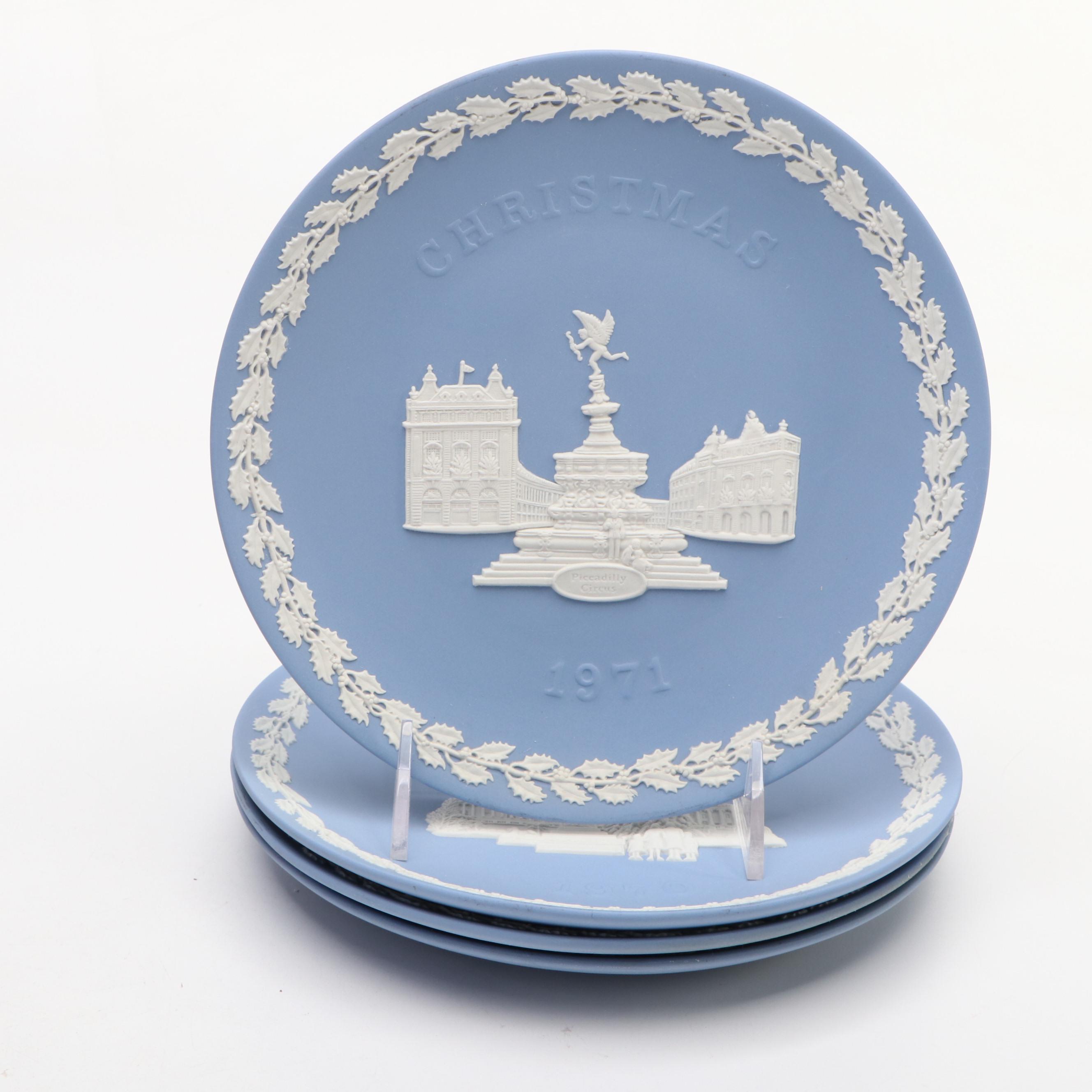 Wedgwood Jasperware Christmas Collector Plates and More