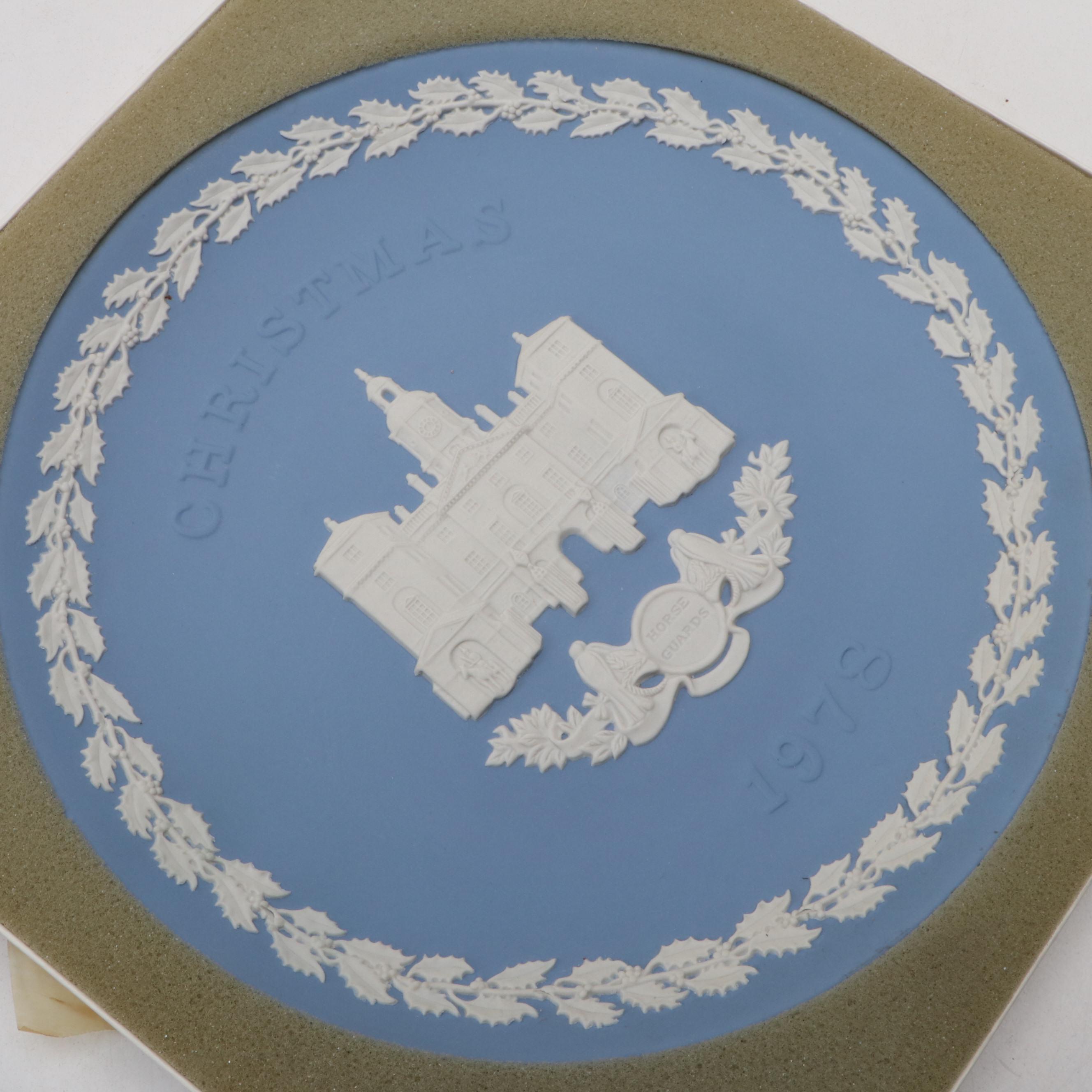 Wedgwood Jasperware Christmas Collector Plates and More