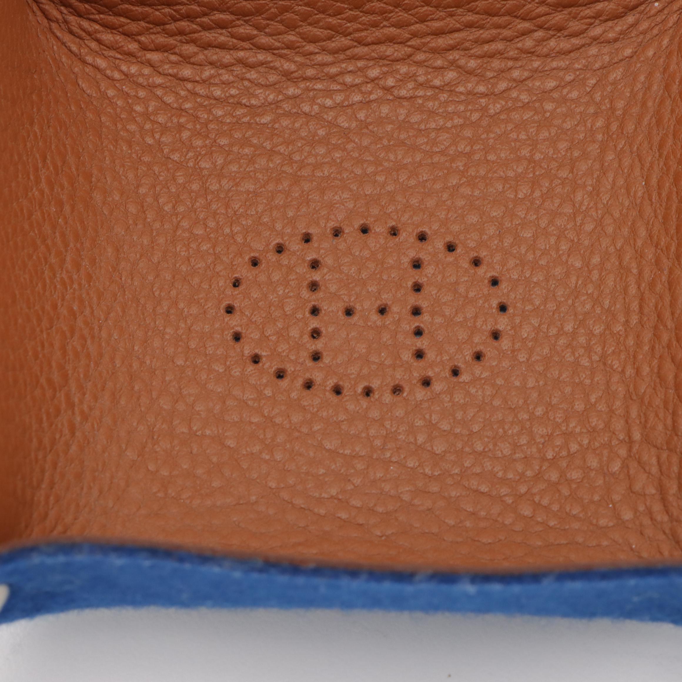 Hermès Mises et Relances H Evelyne Mini Change Tray in Leather and Felt