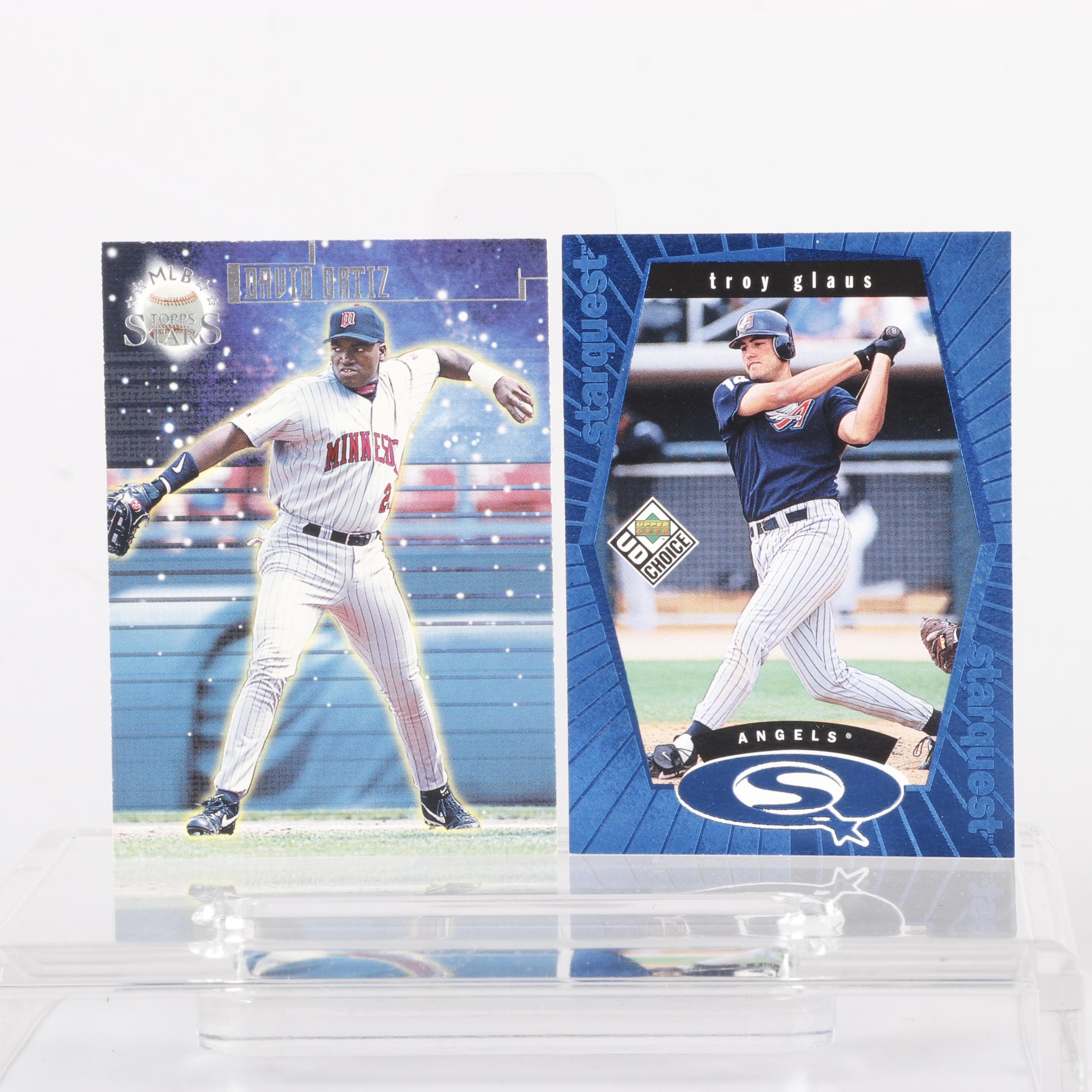 Select with Other Baseball Cards Featuring Randy Johnson, David Ortiz, and More