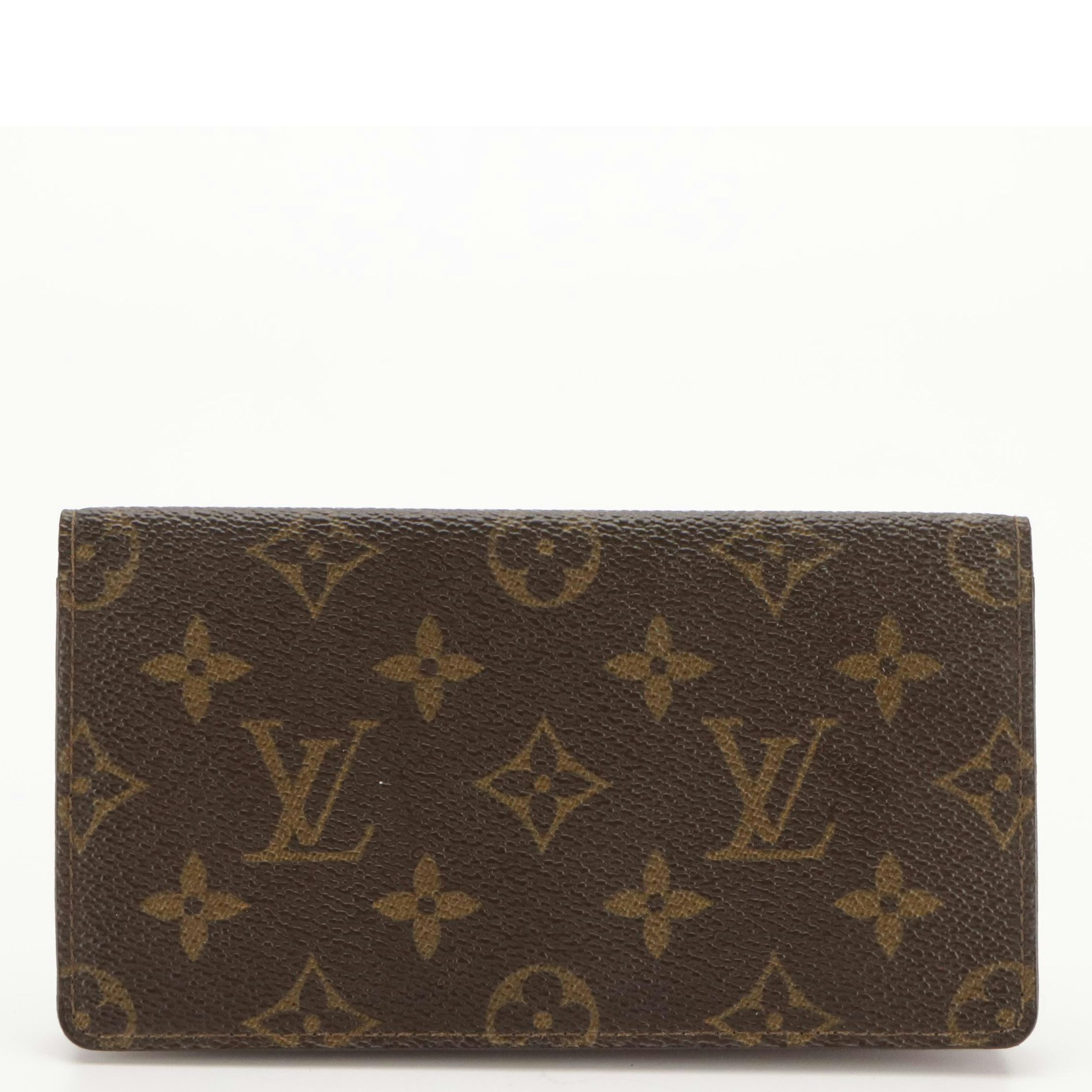 Louis Vuitton Checkbook Cover in Monogram Canvas