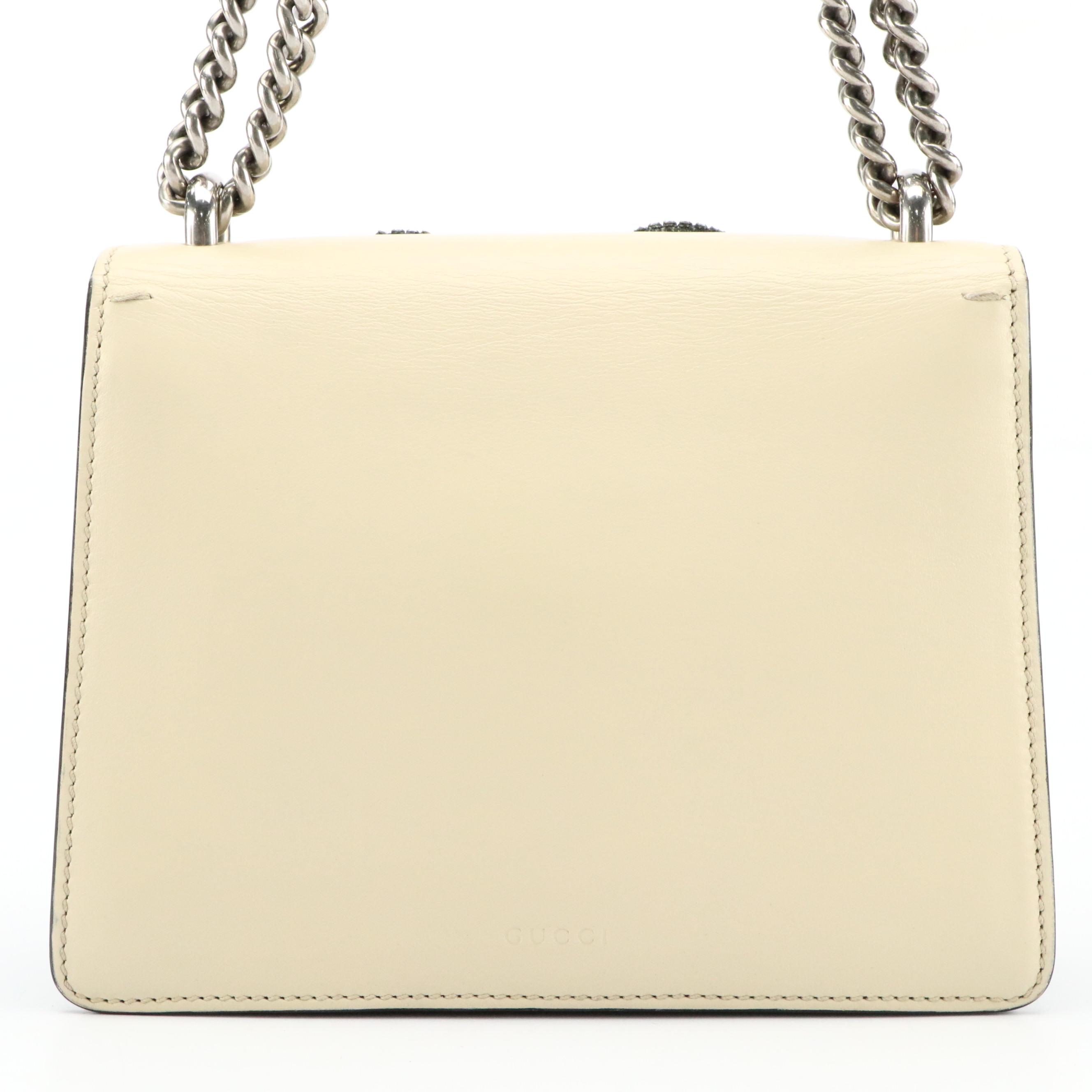 Gucci Dionysus Crystal Embellished Snake Crossbody in Multicolor Leather