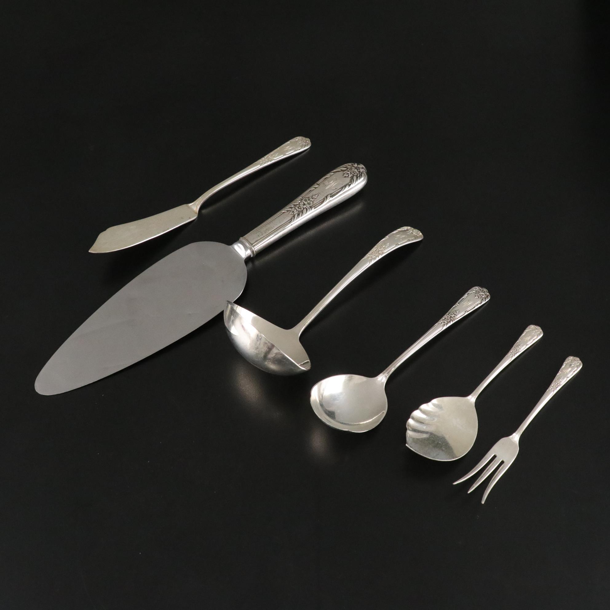 Sterling Silver "Splendor" Flatware Set by International Silver