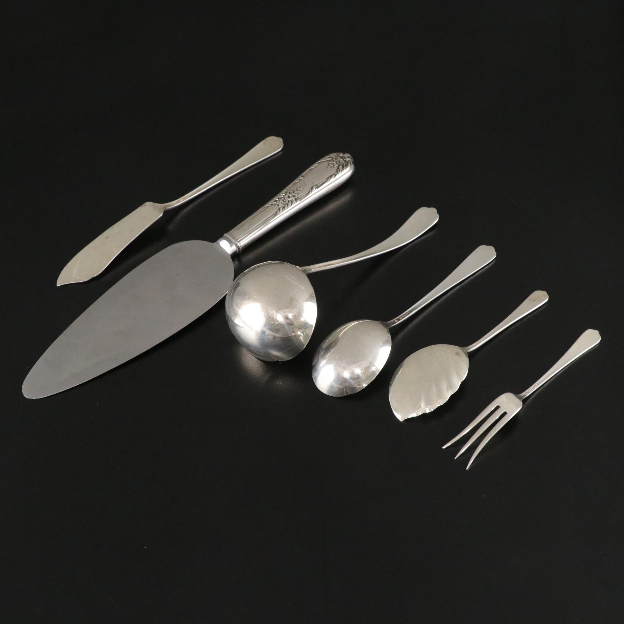 Sterling Silver "Splendor" Flatware Set by International Silver