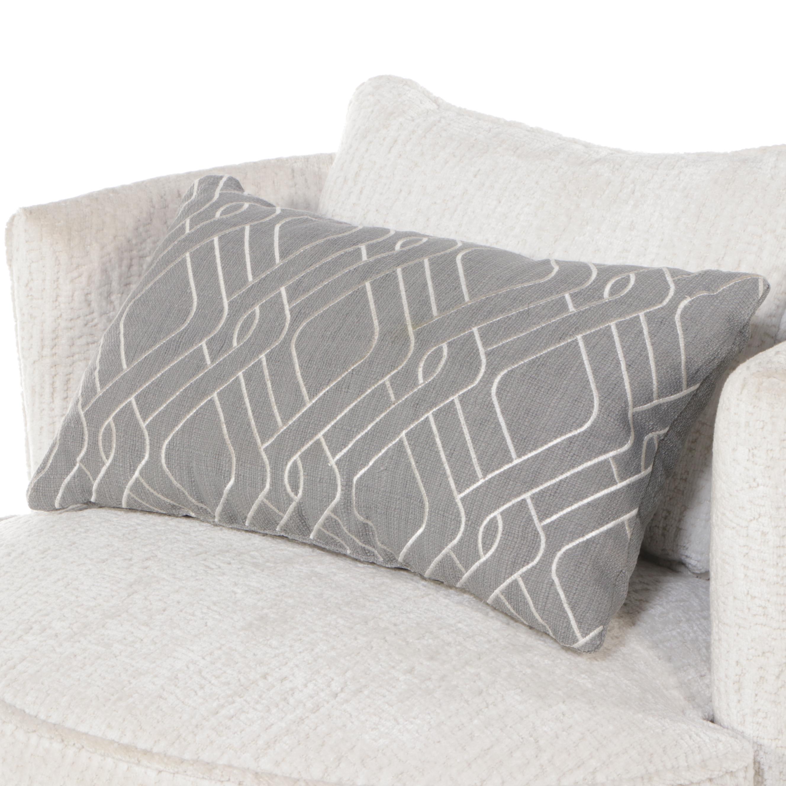 Kaleidescope "Gracie" Swivel Chair on Stainless Steel Base