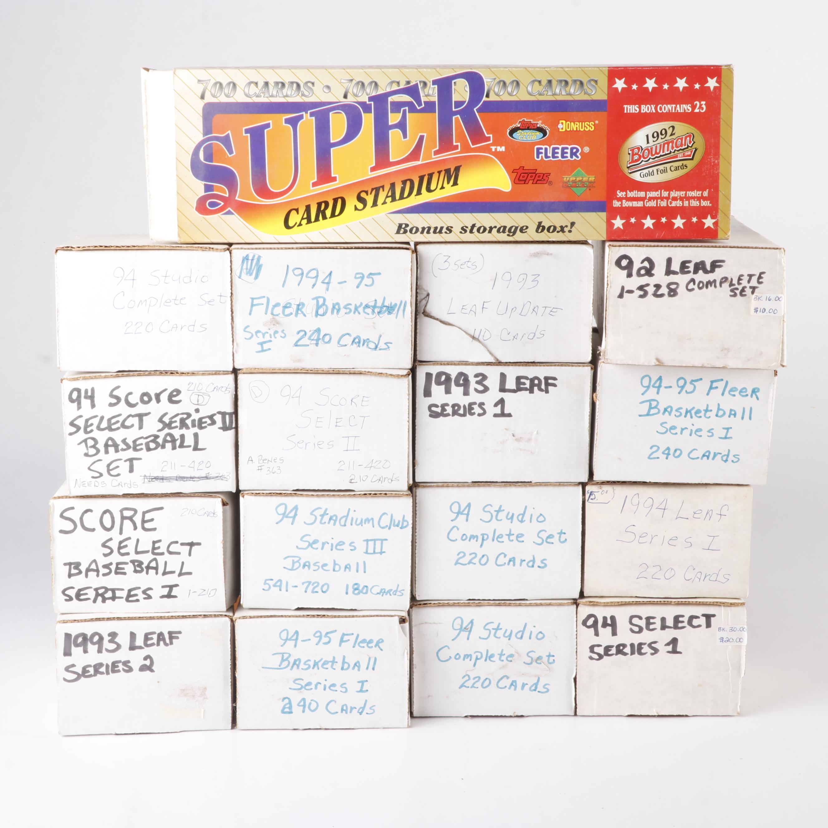 NBA Hoops with Other Sports Cards Featuring Alex Rodriguez Rookie and More